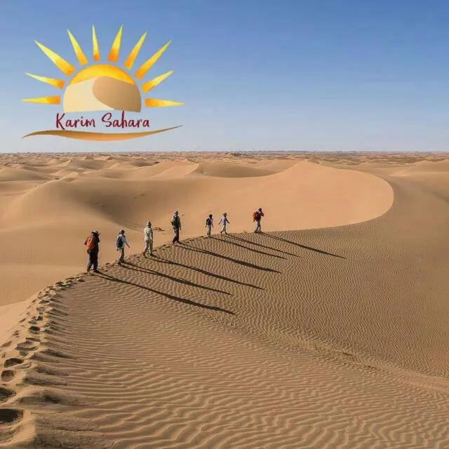 Natural landscape in Karim Sahara