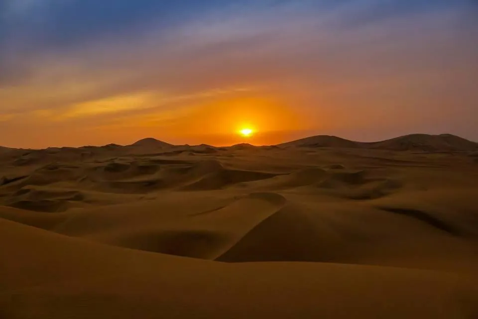 Natural landscape in Karim Sahara