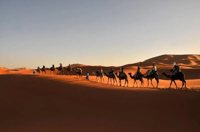 Natural landscape in Karim Sahara