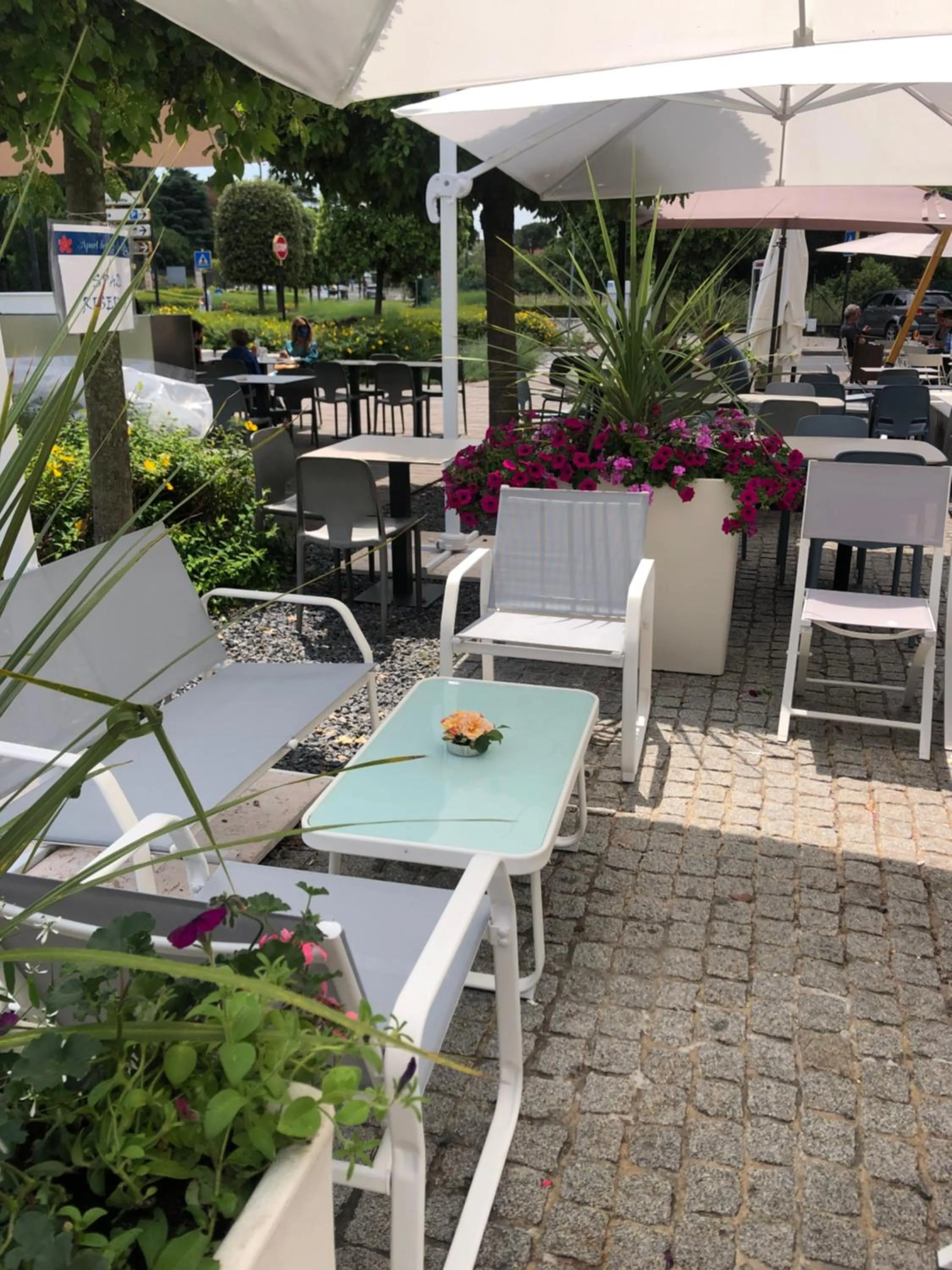 Patio in Apart-Hotel la Rocchetta