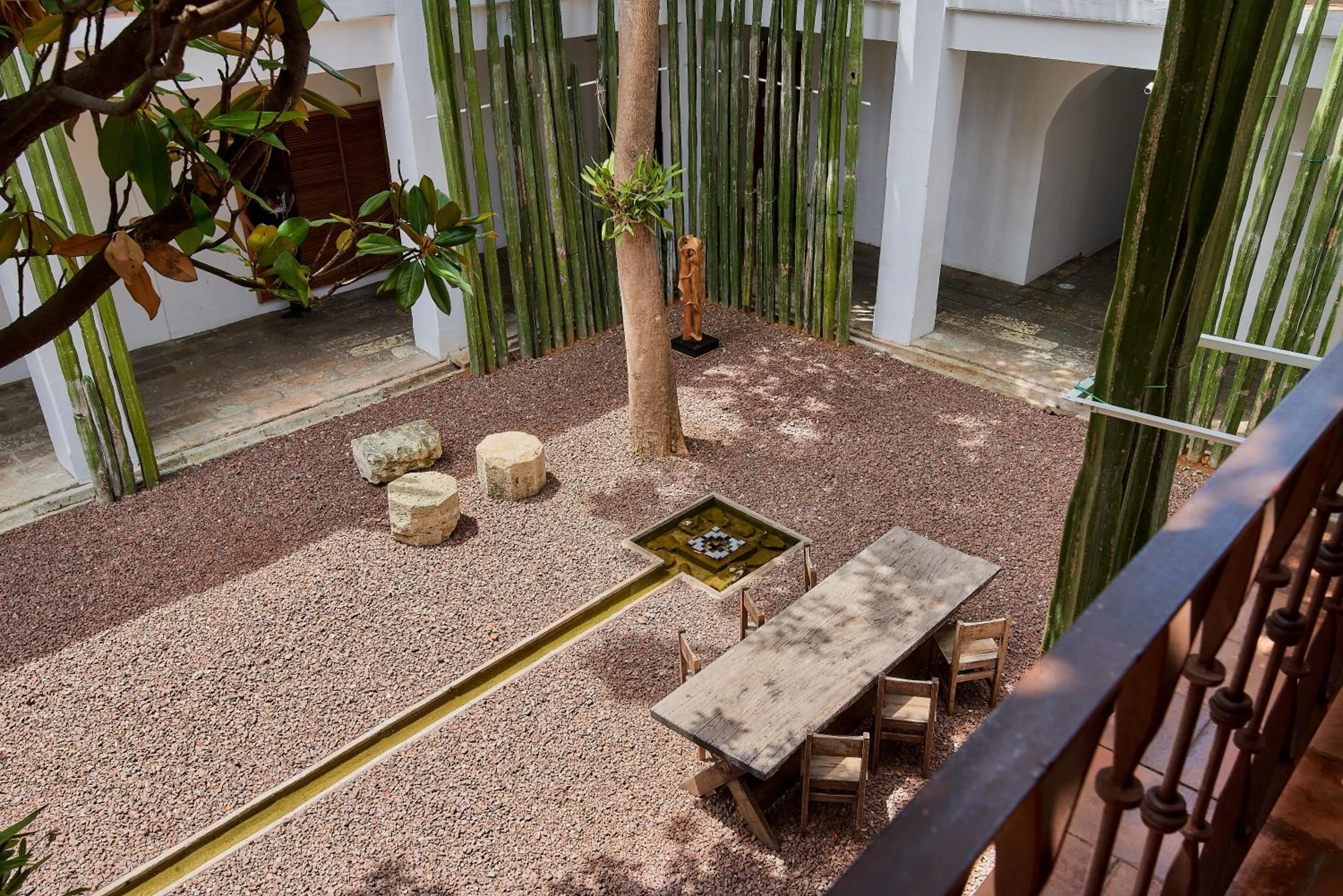 Patio in Hotel Azul de Oaxaca