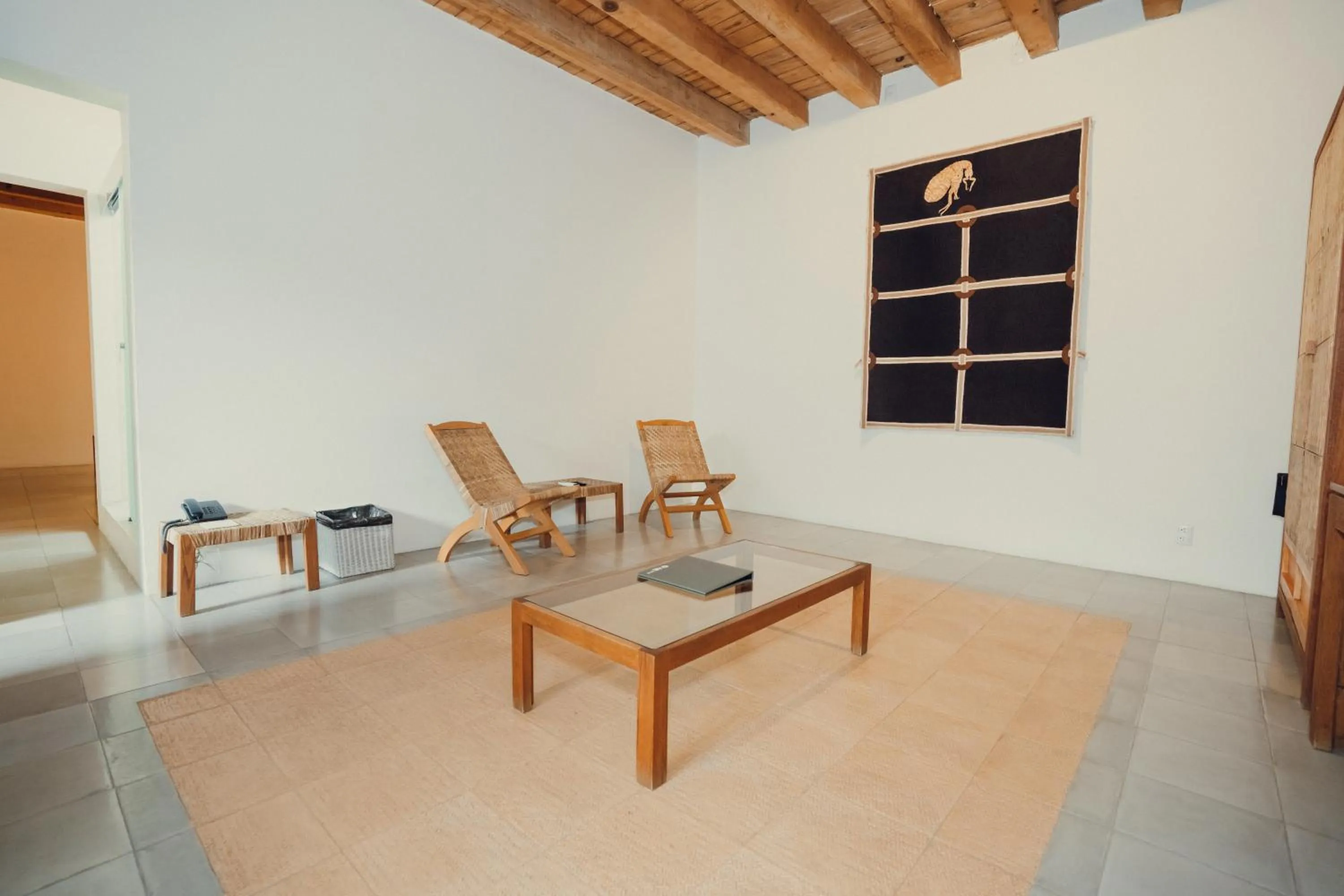 Living room in Hotel Azul de Oaxaca