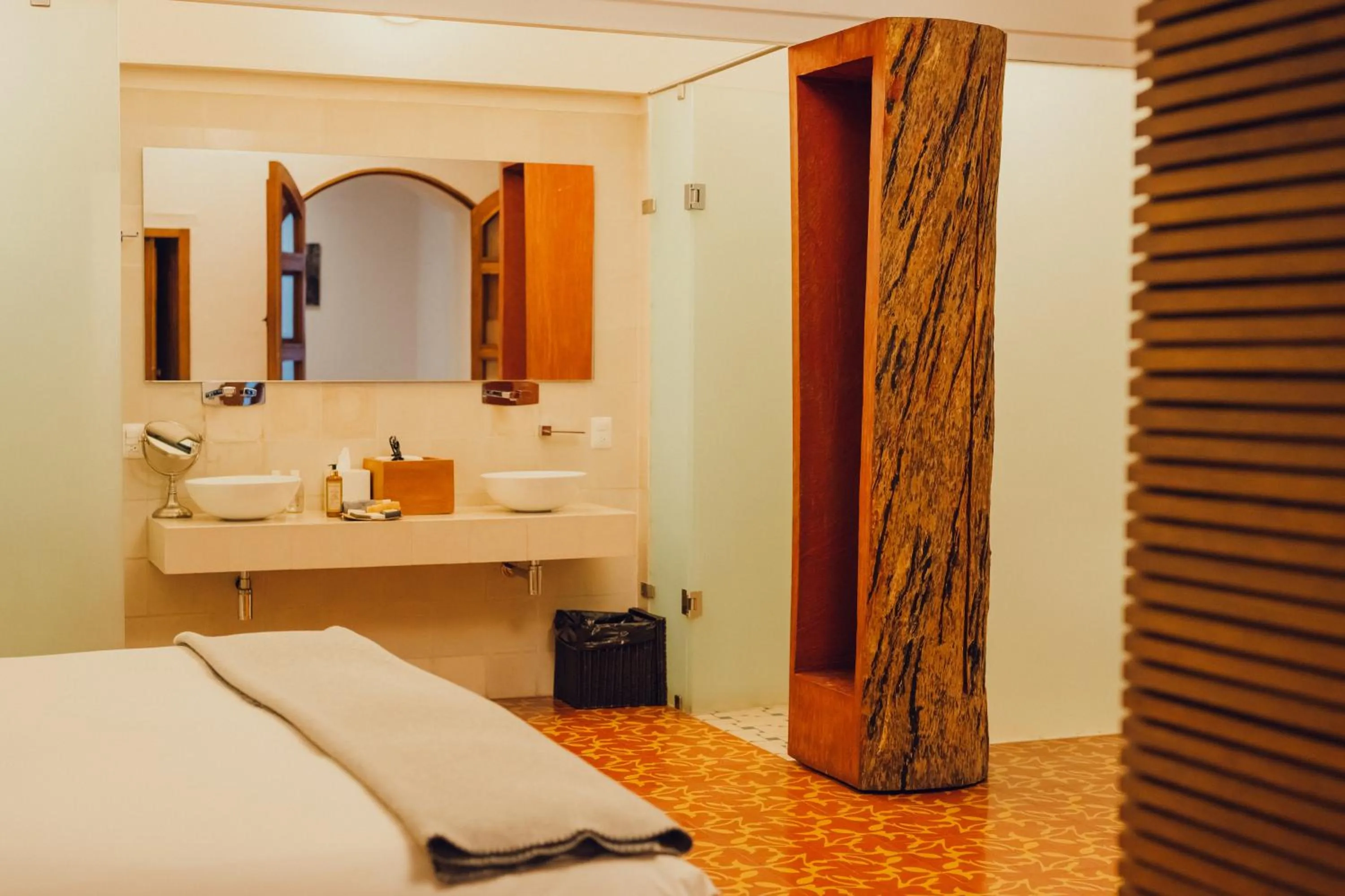 Photo of the whole room, Bed in Hotel Azul de Oaxaca