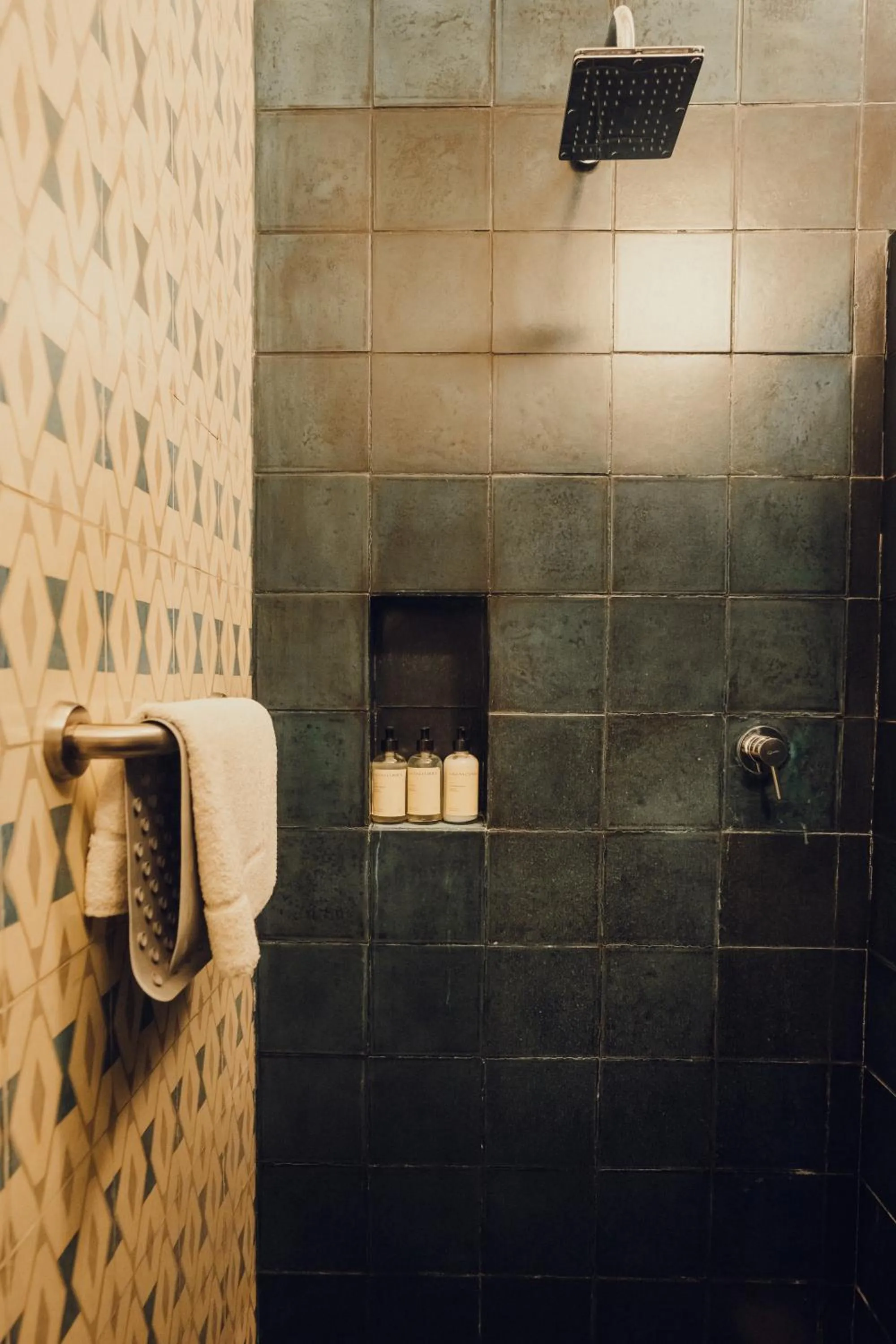 Shower in Hotel Azul de Oaxaca