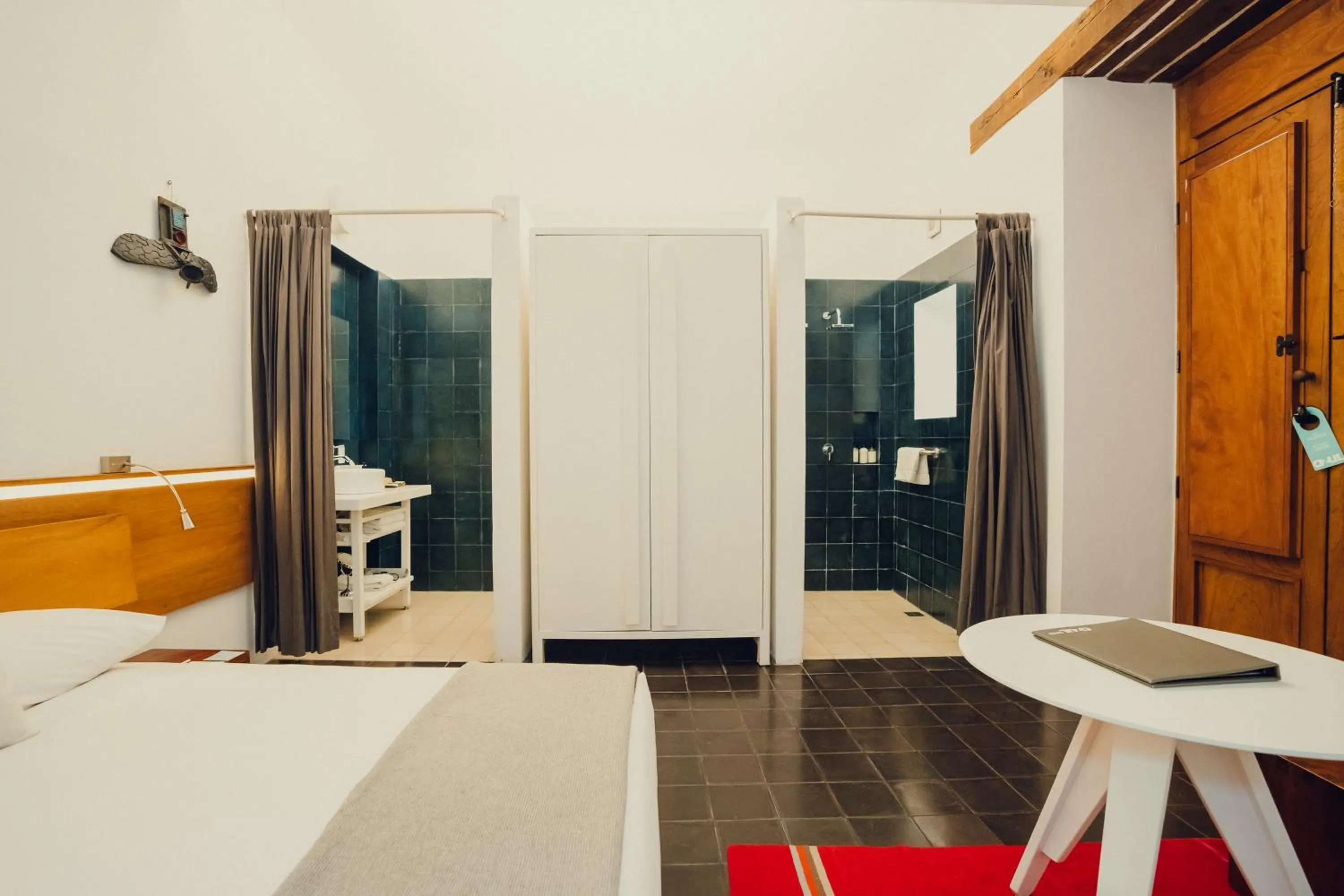 Bed in Hotel Azul de Oaxaca