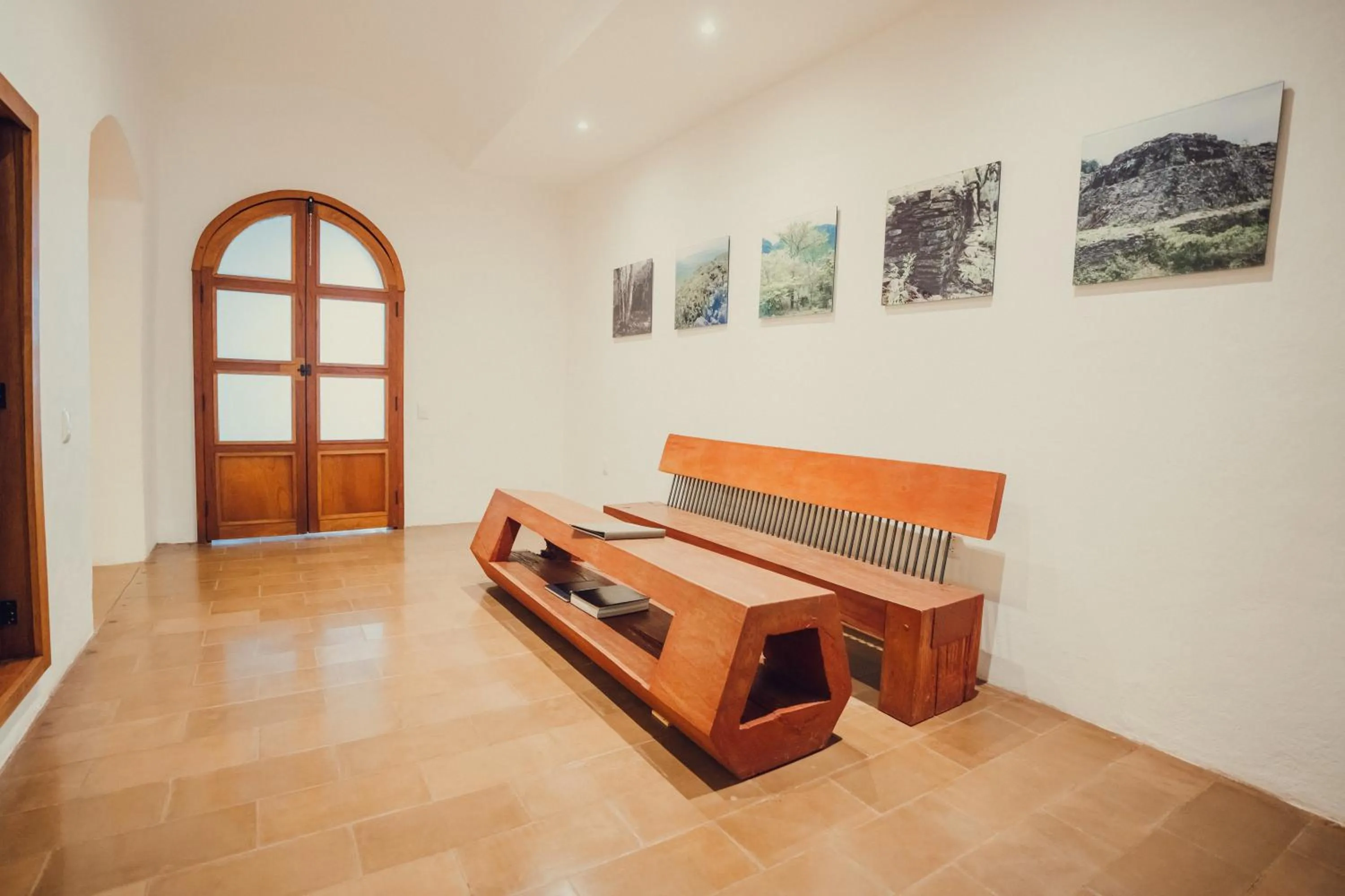Living room in Hotel Azul de Oaxaca