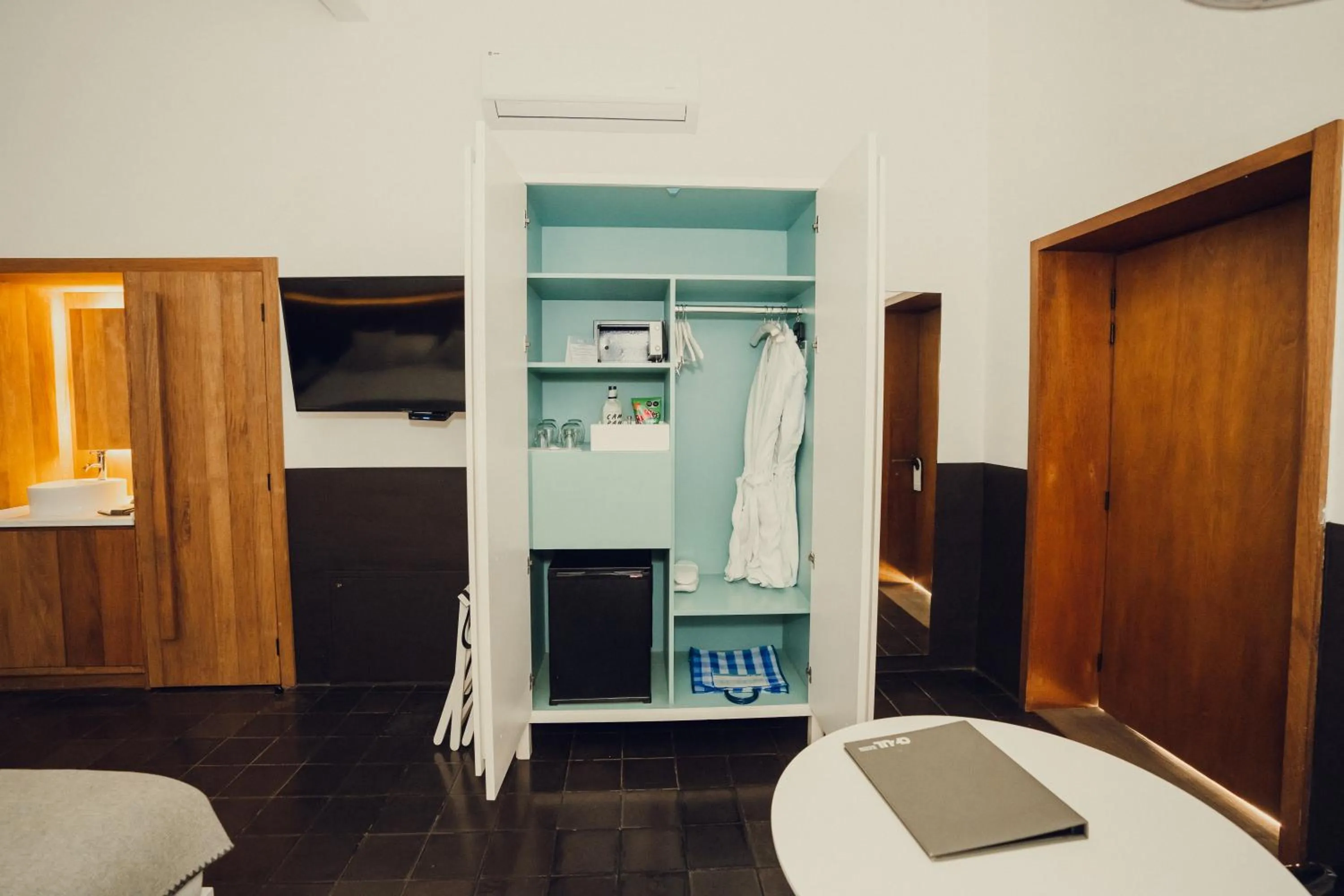 minibar in Hotel Azul de Oaxaca