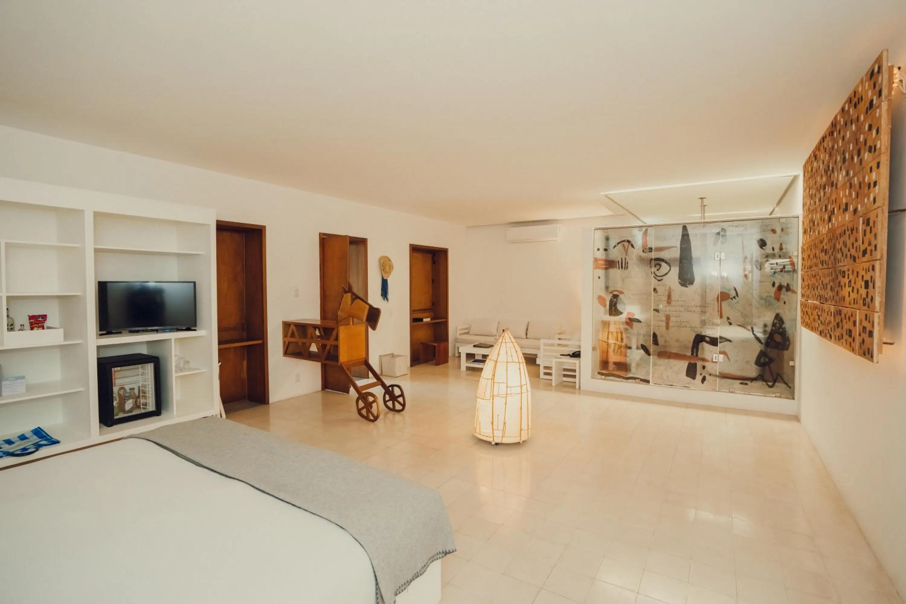 TV and multimedia, Bed in Hotel Azul de Oaxaca