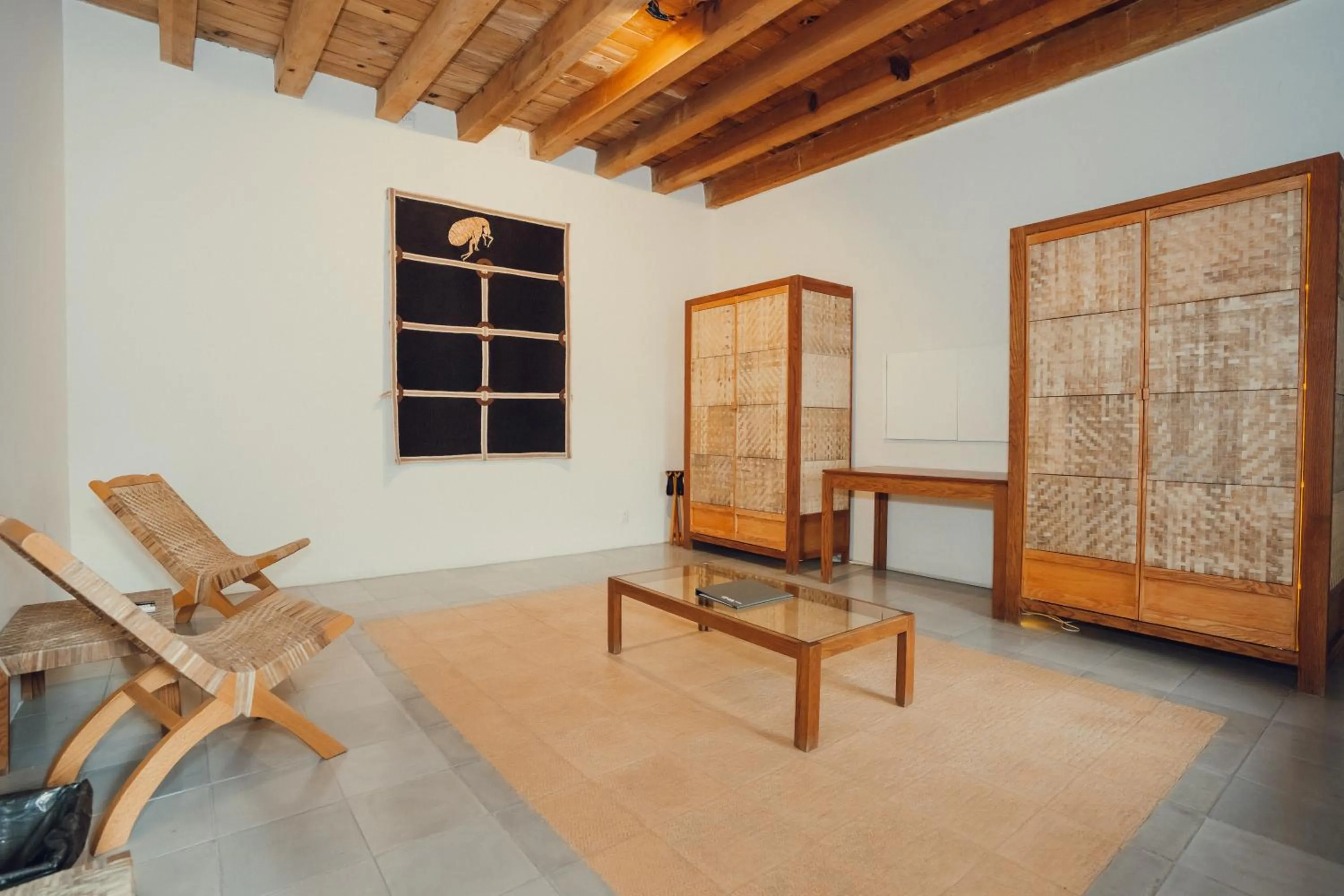 Living room in Hotel Azul de Oaxaca