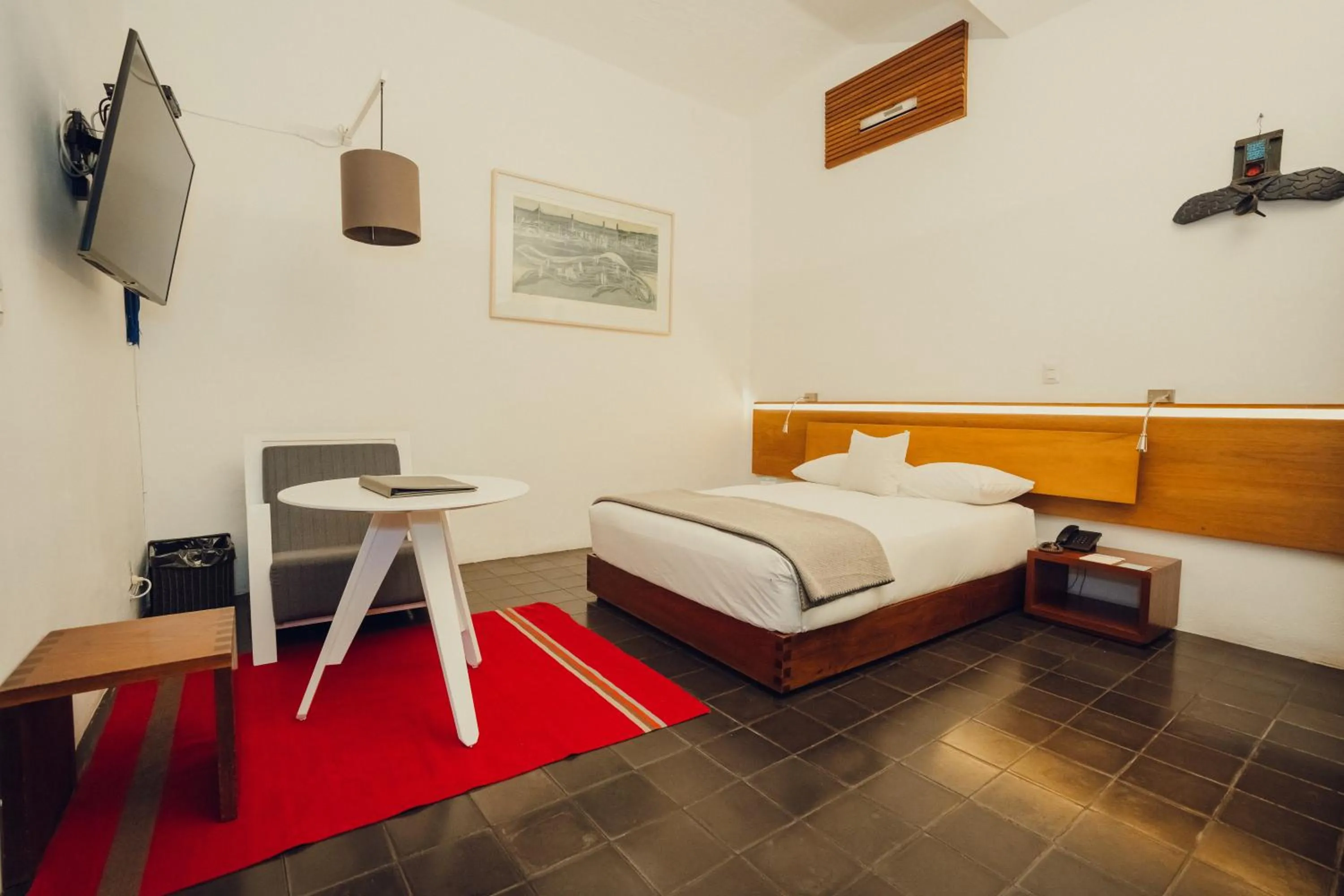 Bedroom, Bed in Hotel Azul de Oaxaca