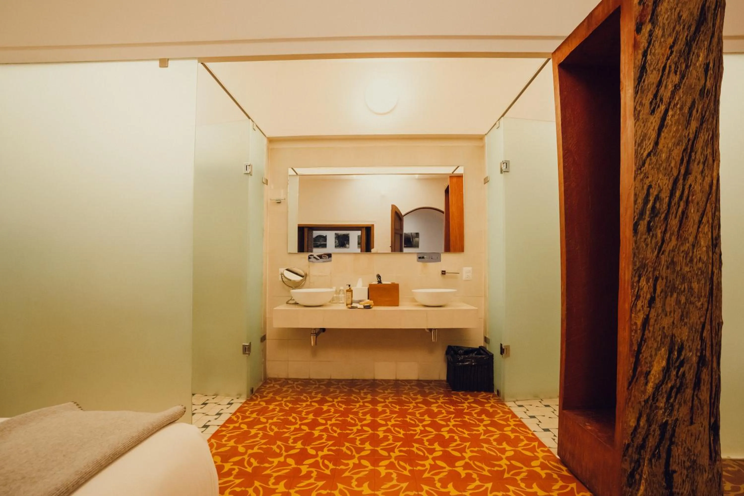 Photo of the whole room, Bed in Hotel Azul de Oaxaca