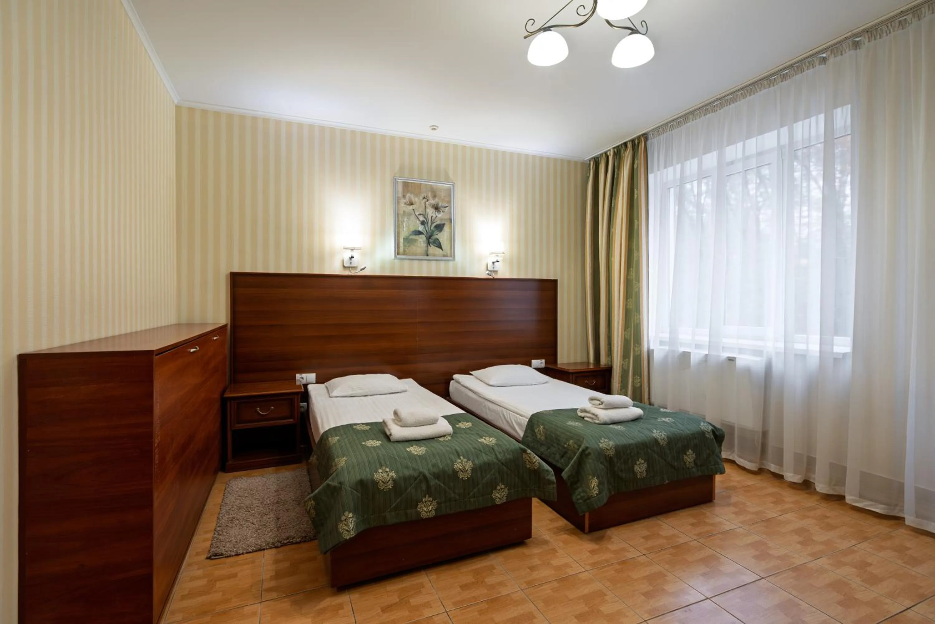 Bed in Hotel Verhovina