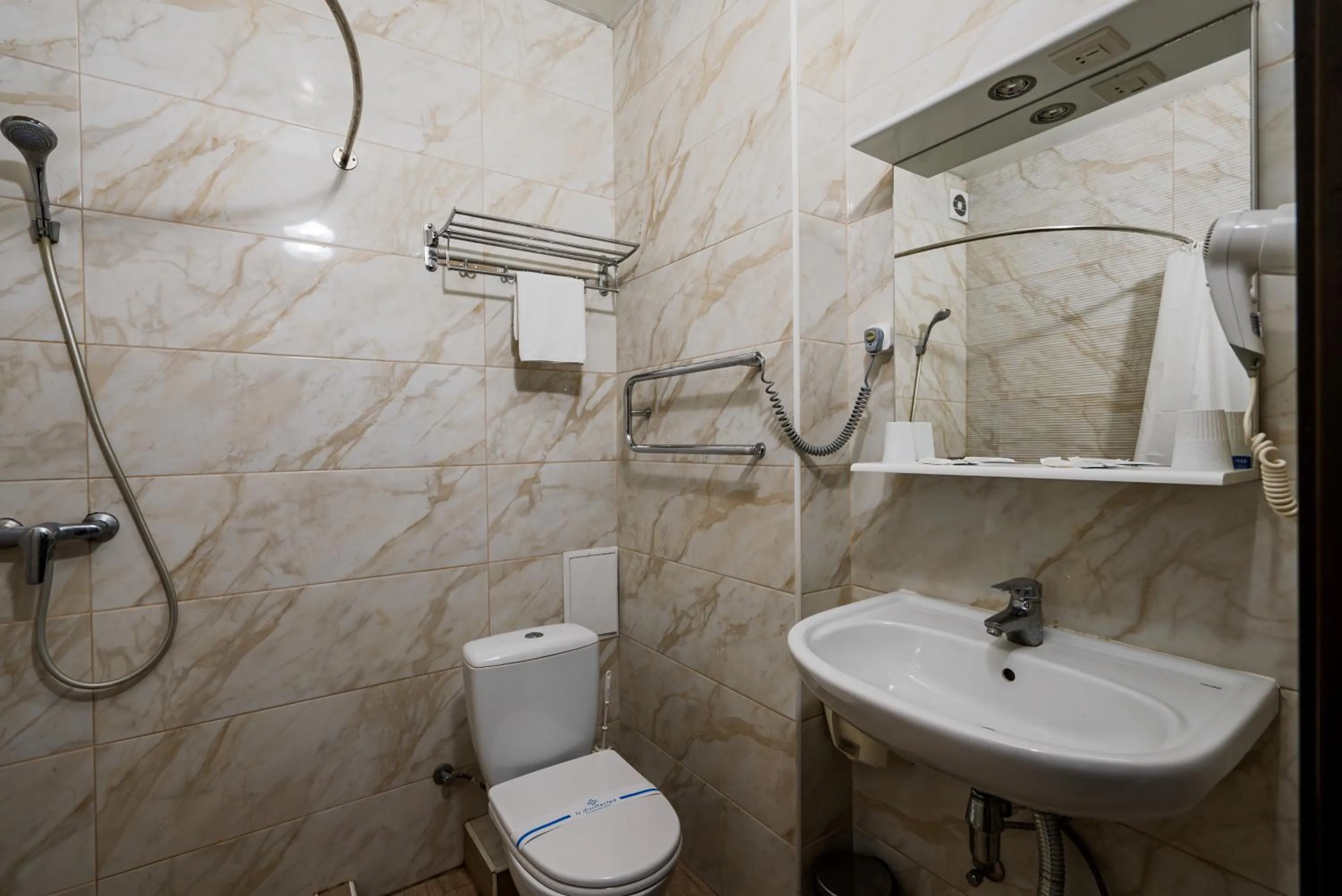 Toilet in Hotel Verhovina