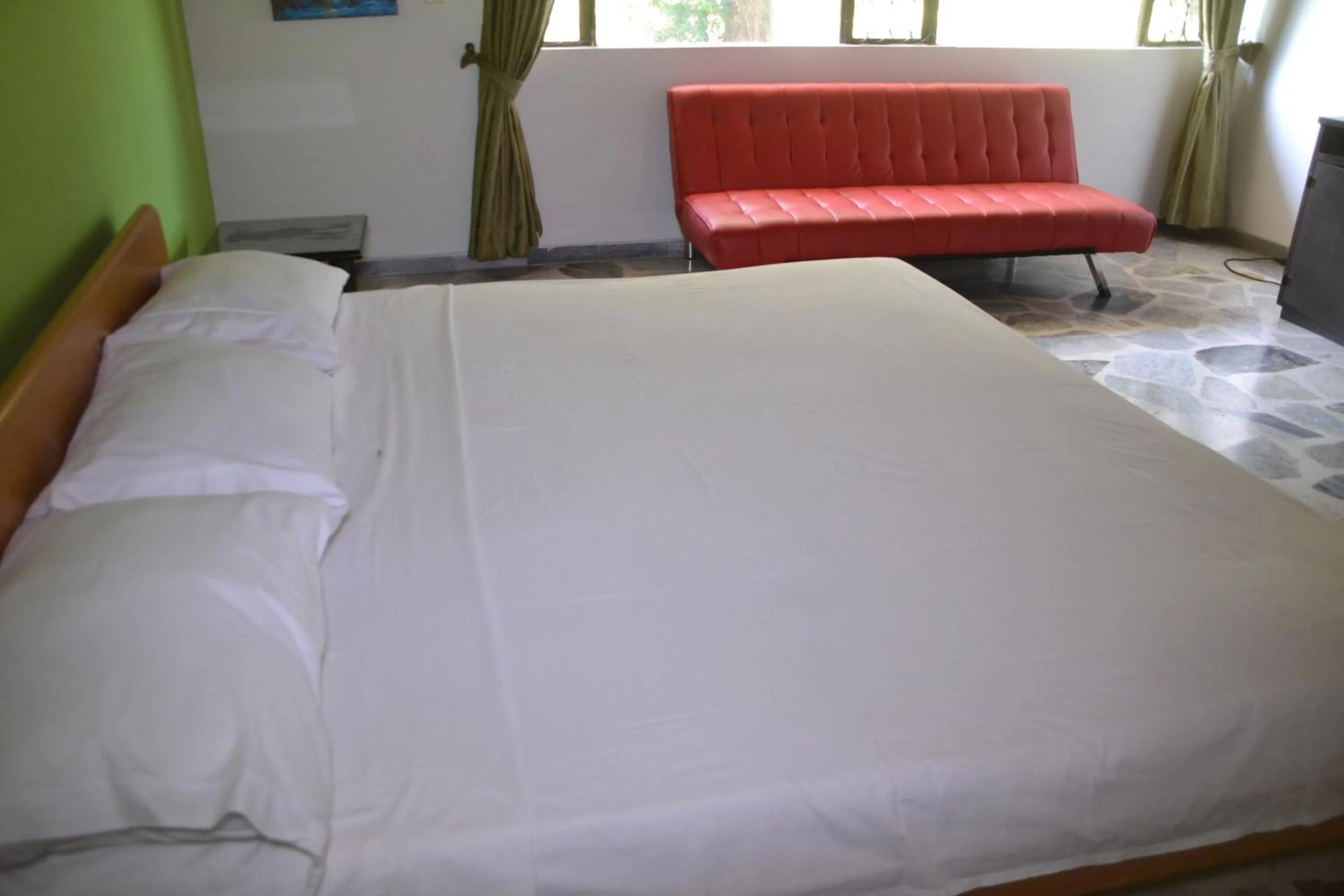 Bed in Hotel Albatros