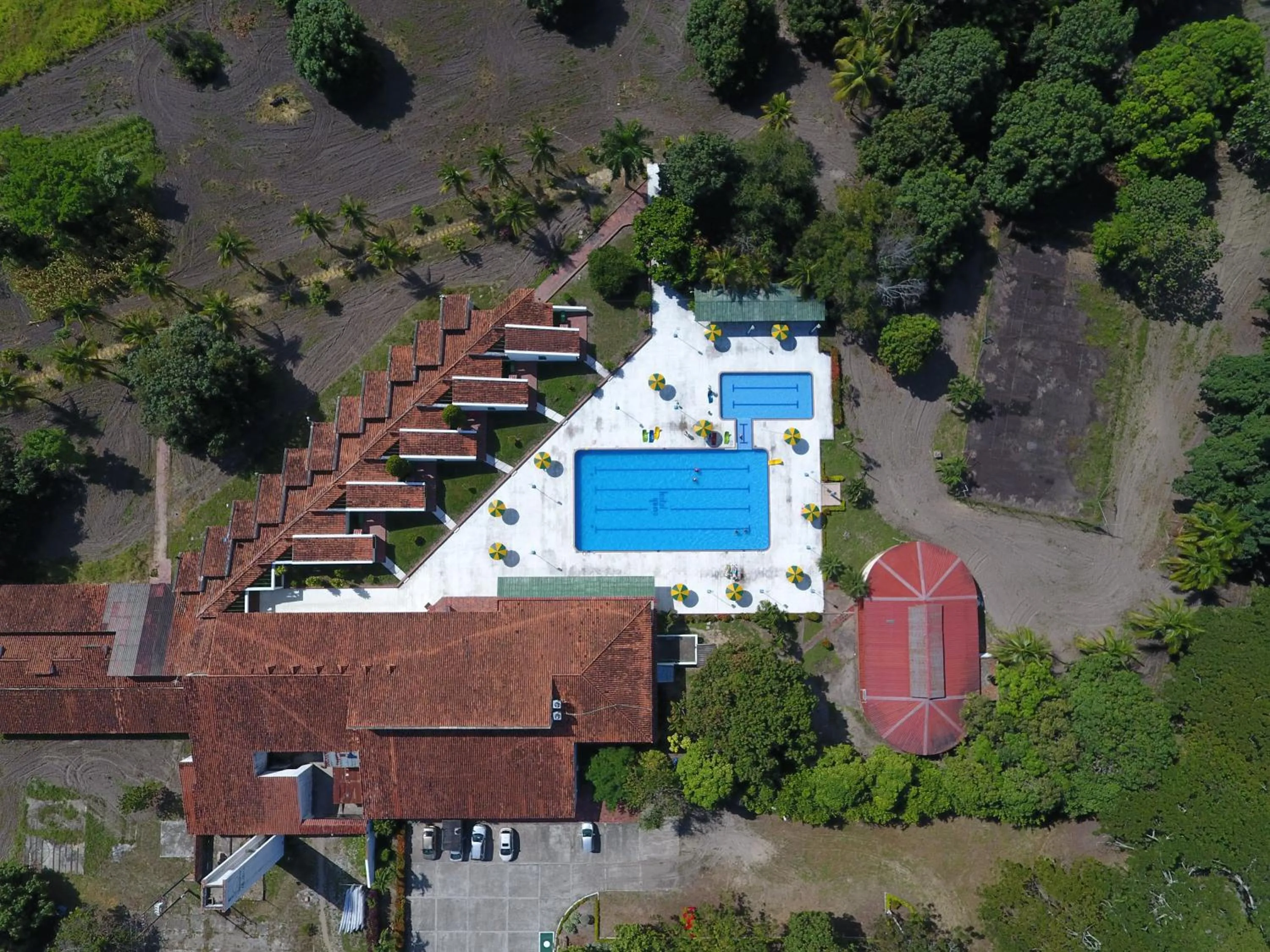 Bird's eye view in Hotel Albatros