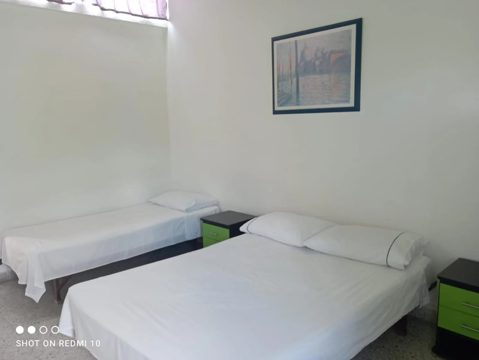 Bed in Hotel Albatros