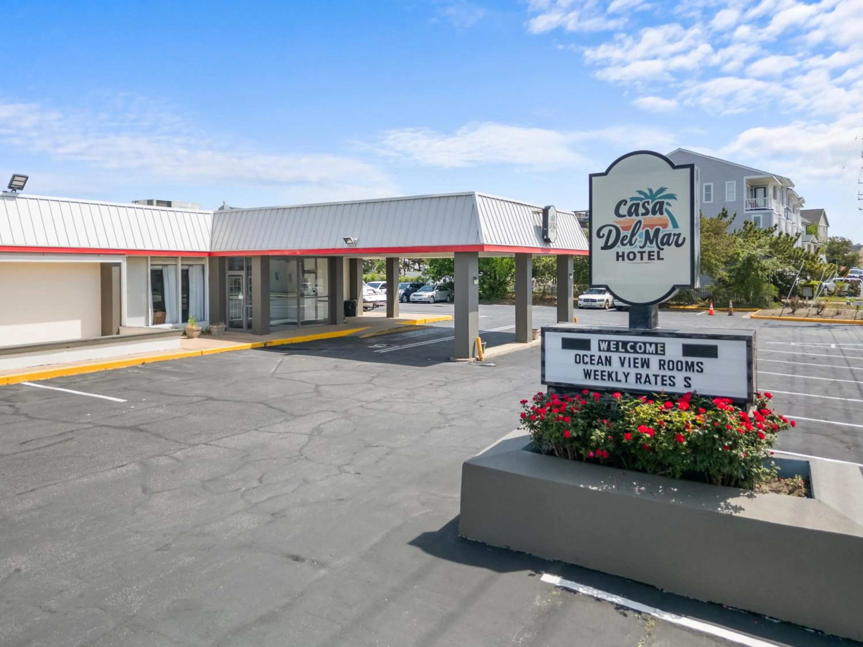 Property logo or sign in Casa Del Mar Hotel