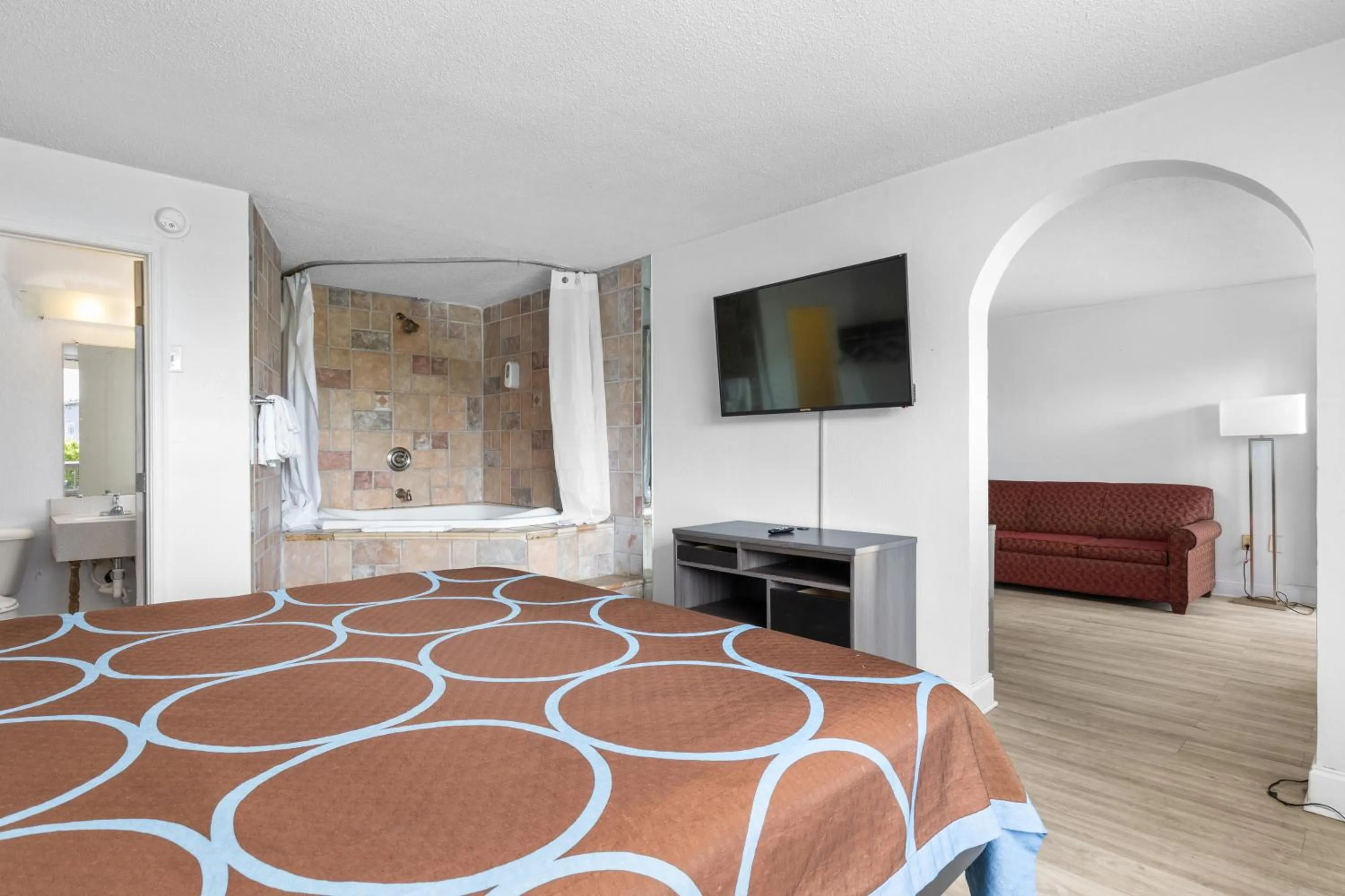 Bed in Casa Del Mar Hotel