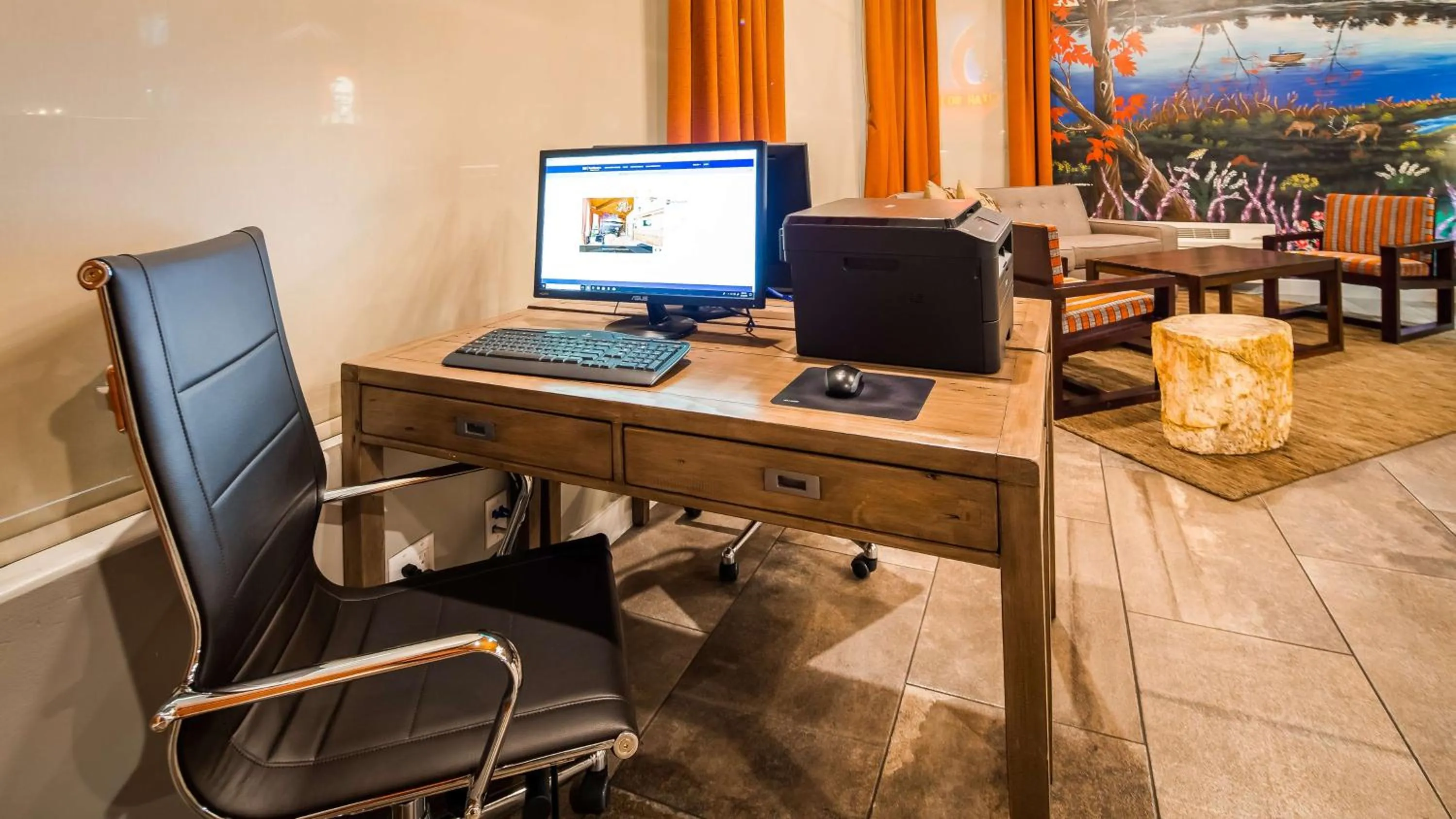 On site in Best Western Bishop Lodge