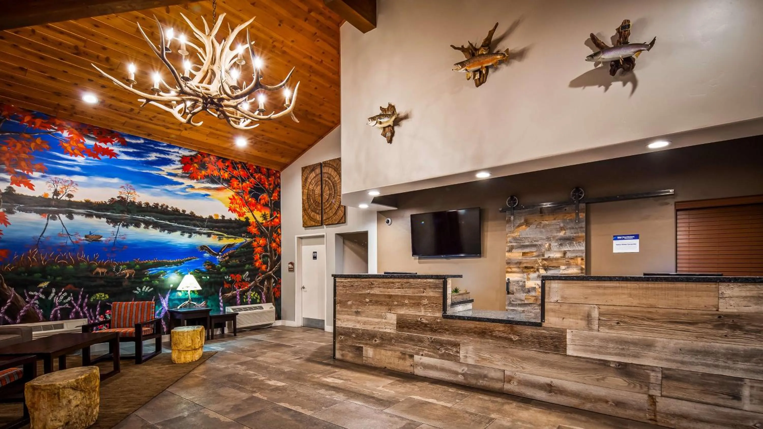 Lobby or reception in Best Western Bishop Lodge