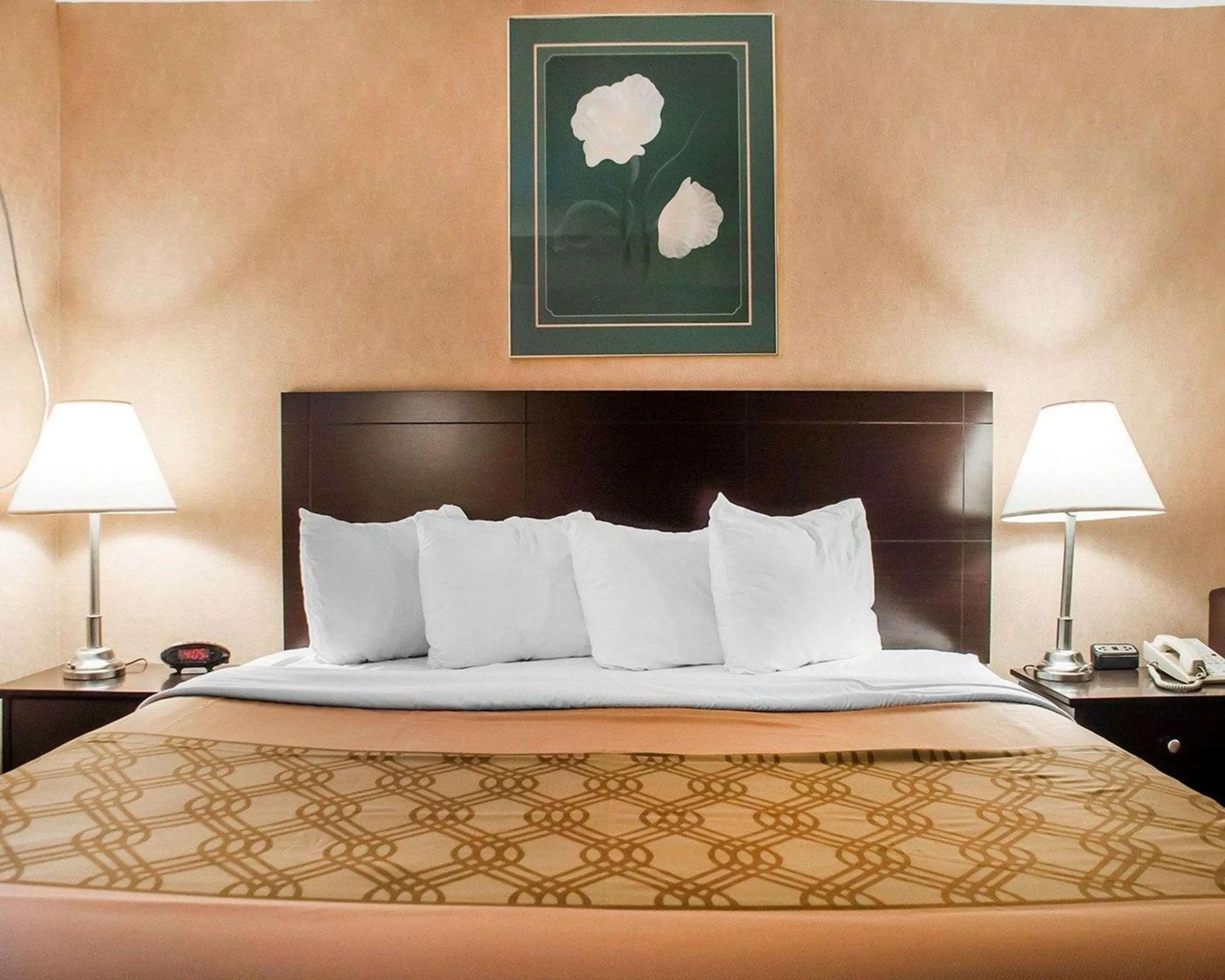 Bedroom in Woodstock Inn and Suites