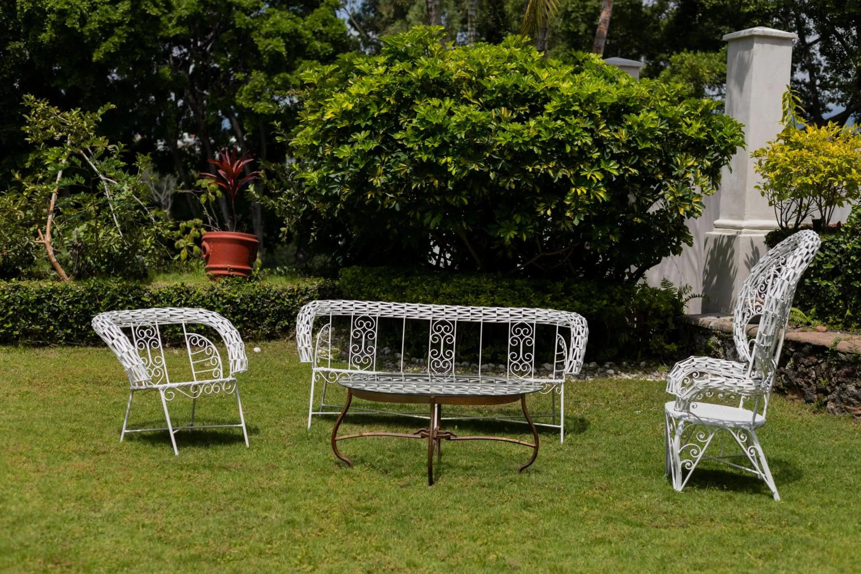 Seating area in Hotel Boutique Casa de Campo