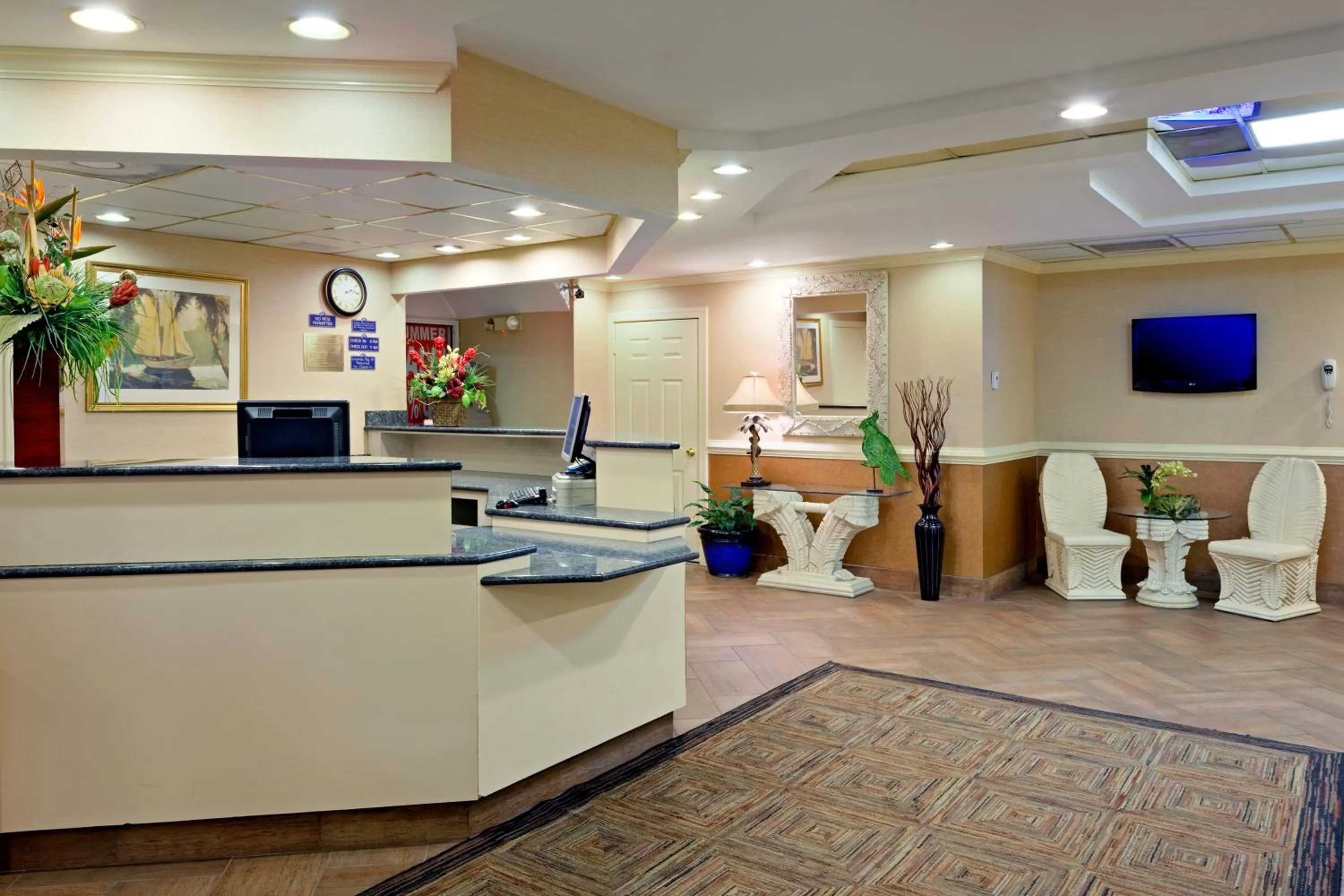 Lobby or reception in Paradise Plaza Inn