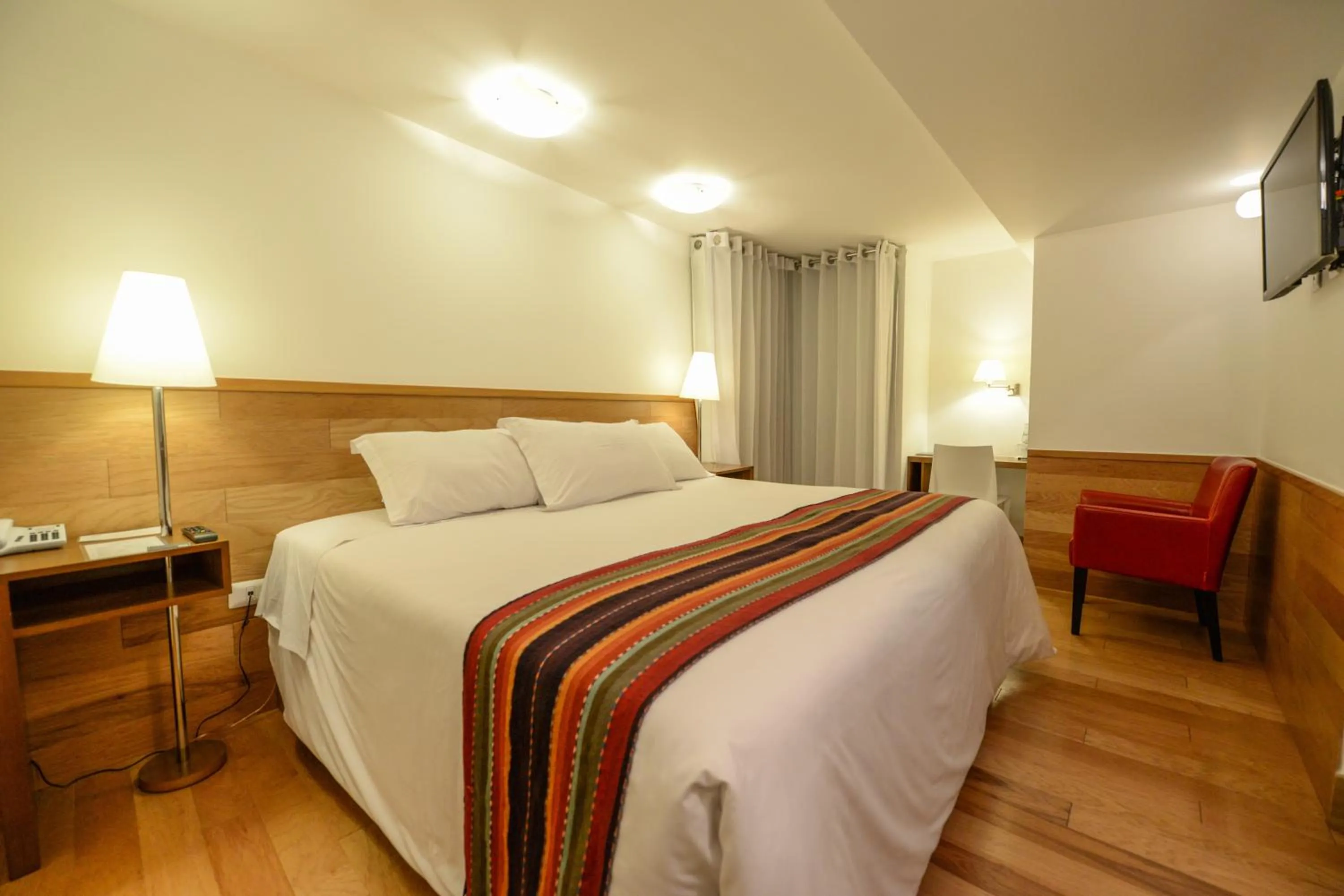 Photo of the whole room, Bed in Hotel Plaza de Armas Cusco