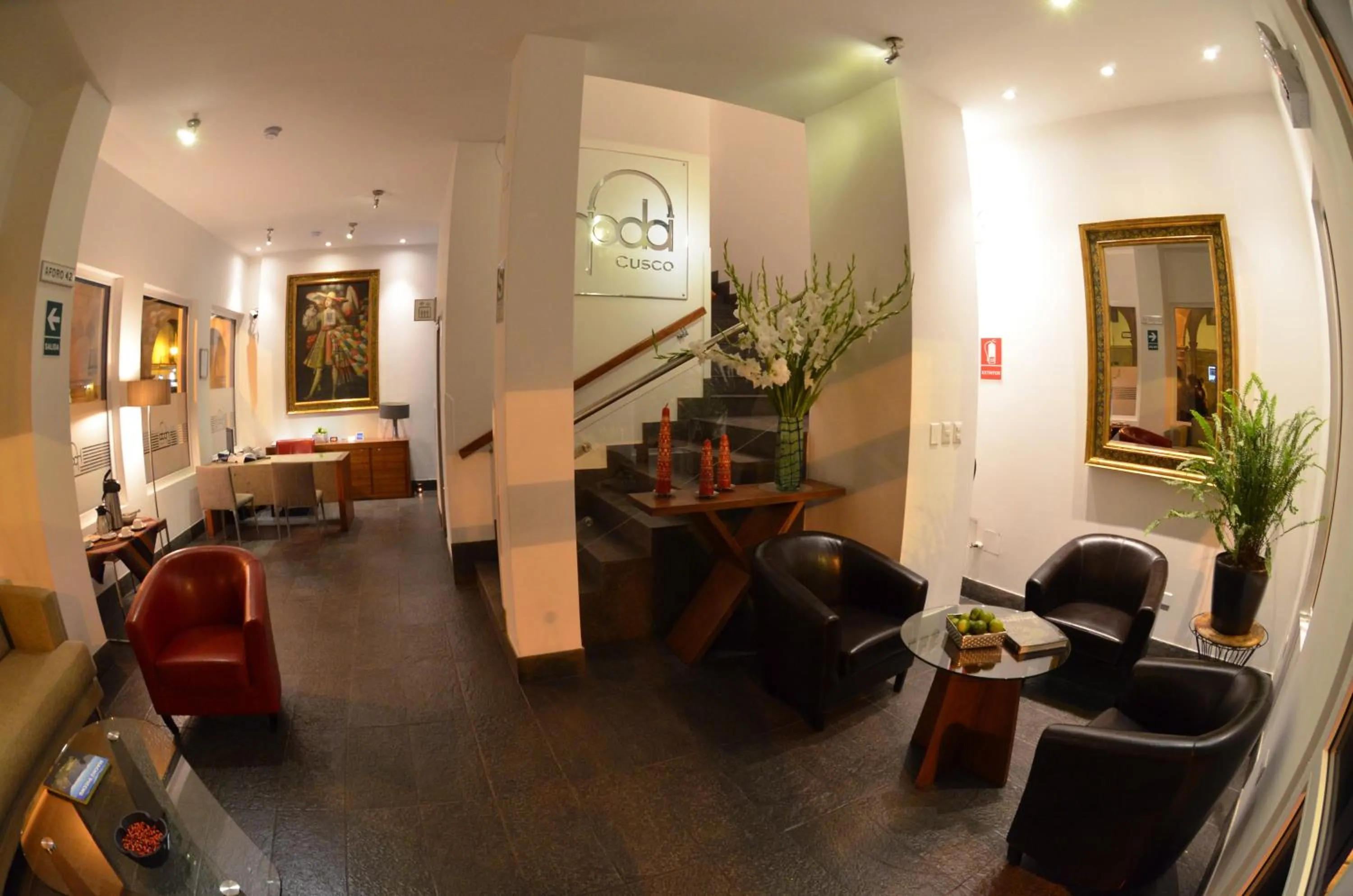 Lobby or reception in Hotel Plaza de Armas Cusco