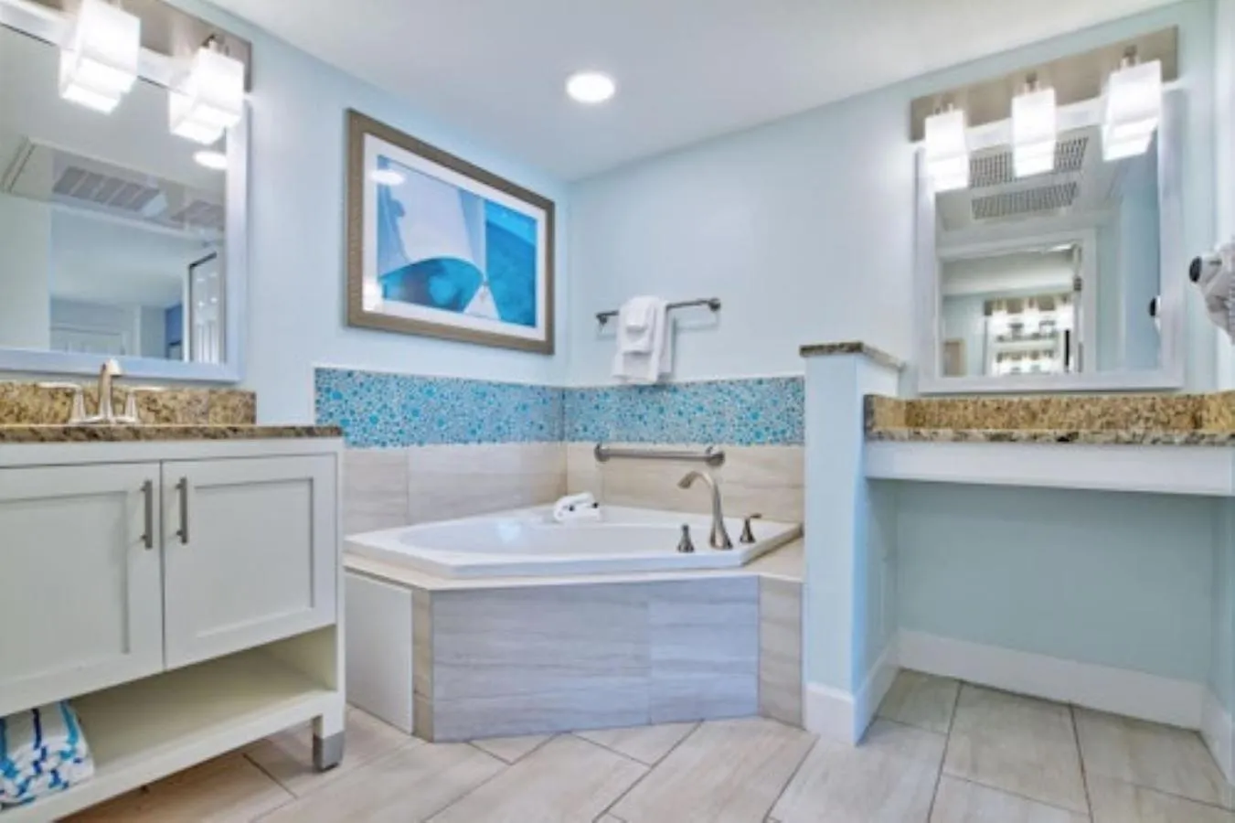 Bathroom in Grand Seas by Exploria Resorts