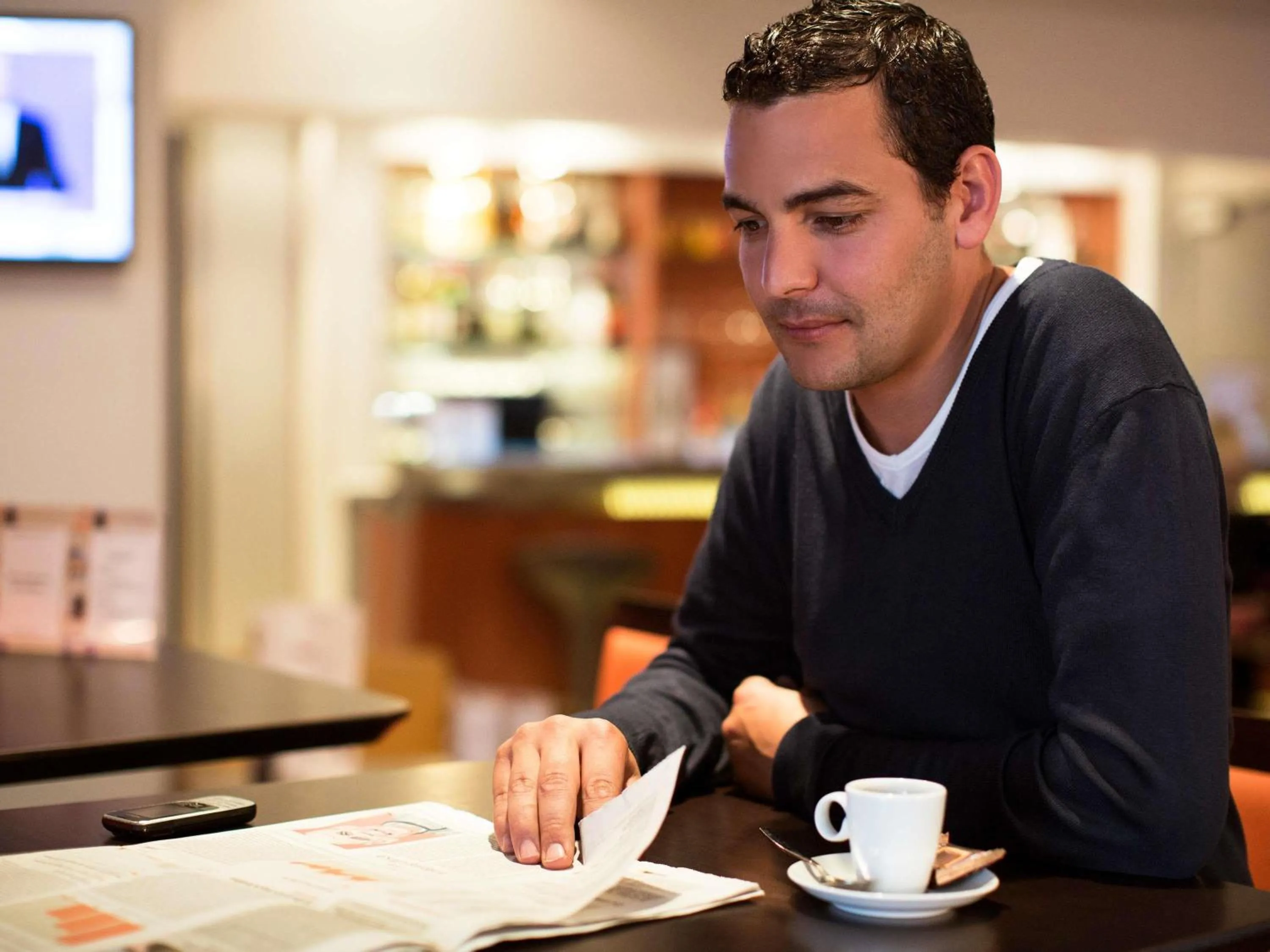 Lounge or bar in Novotel Porto Gaia