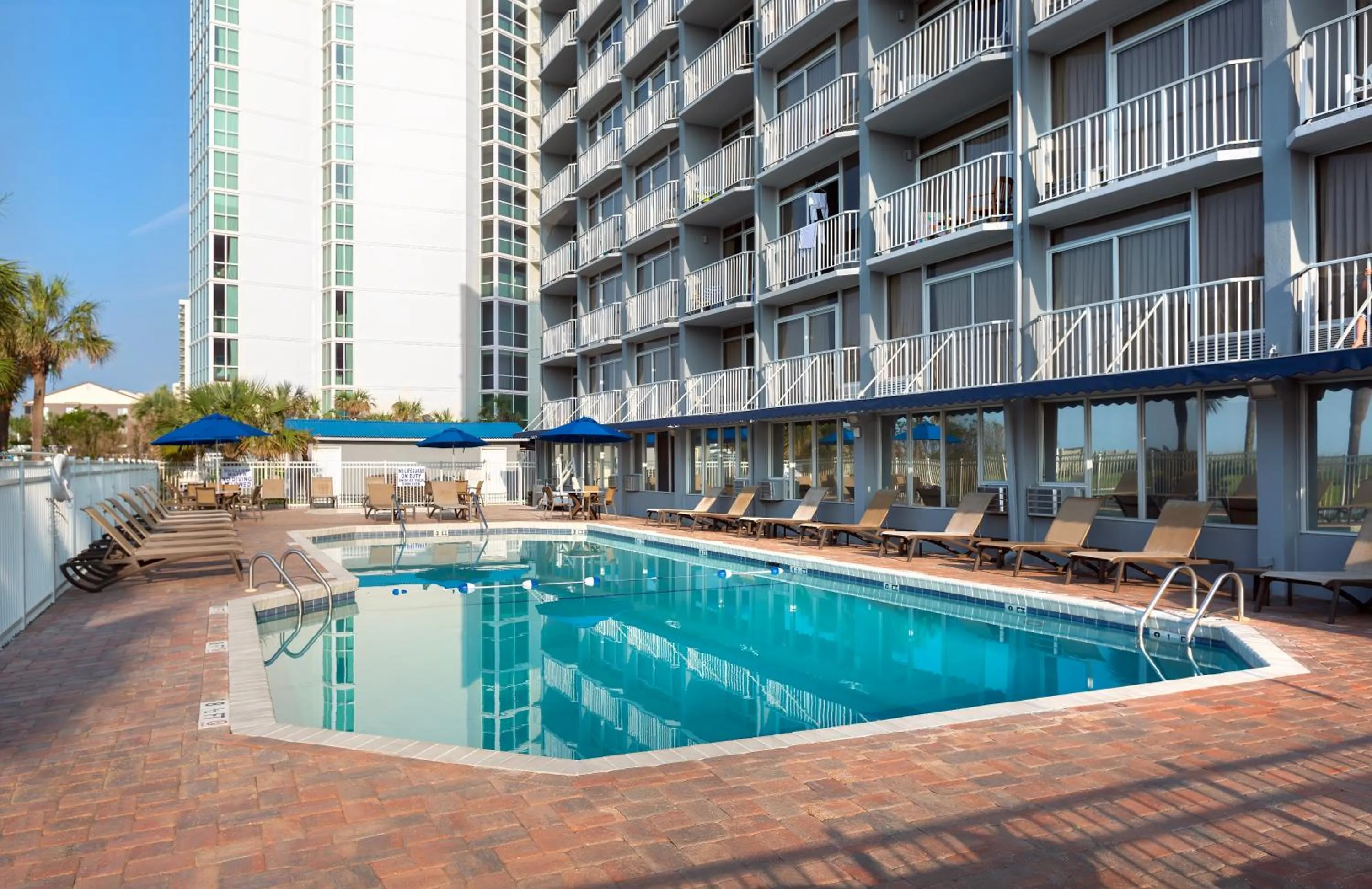 Swimming pool in Maritime Beach Club