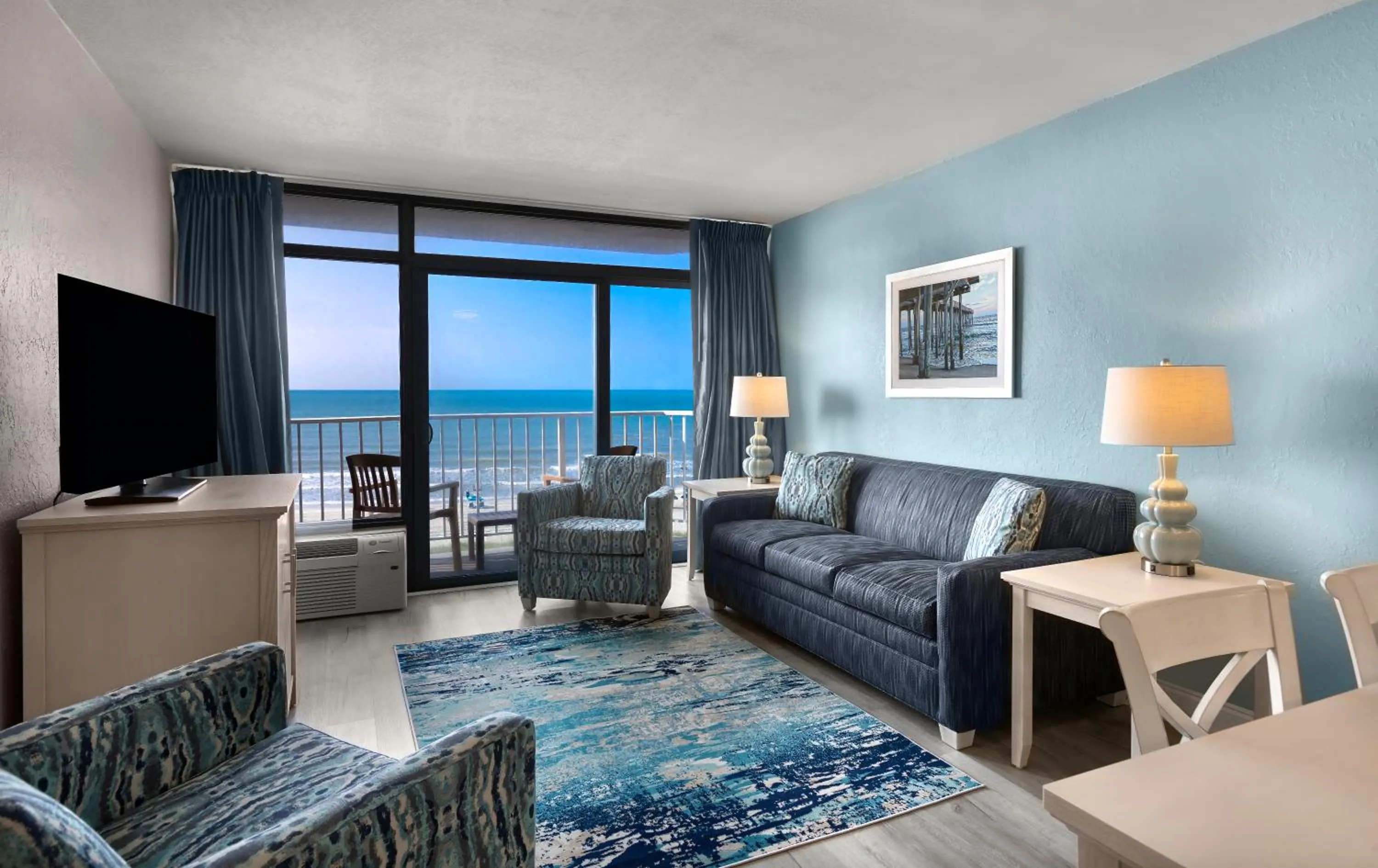 Living room in Maritime Beach Club