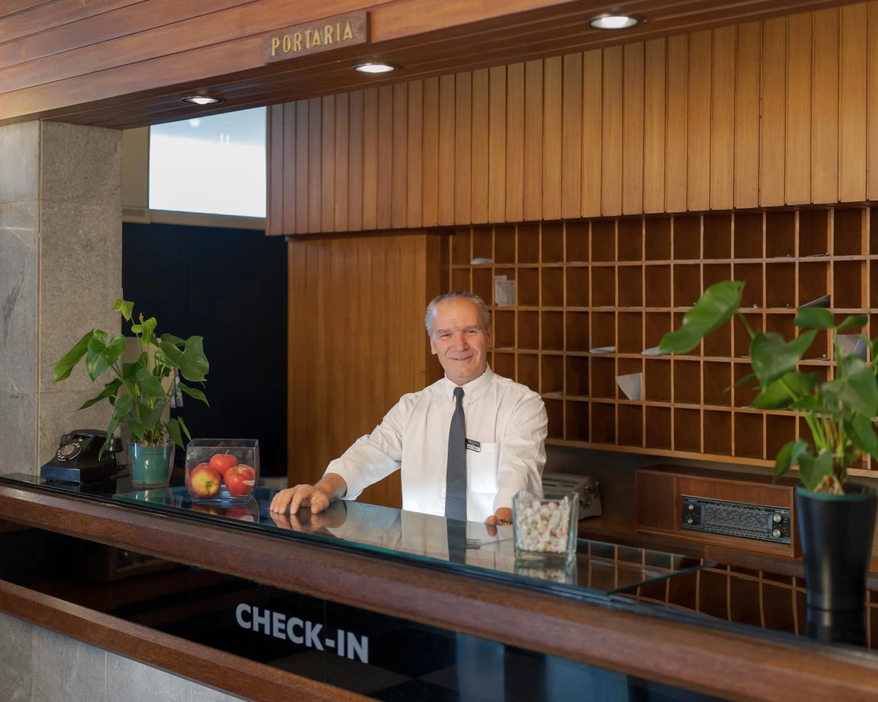 Lobby or reception in Hotel do Carmo