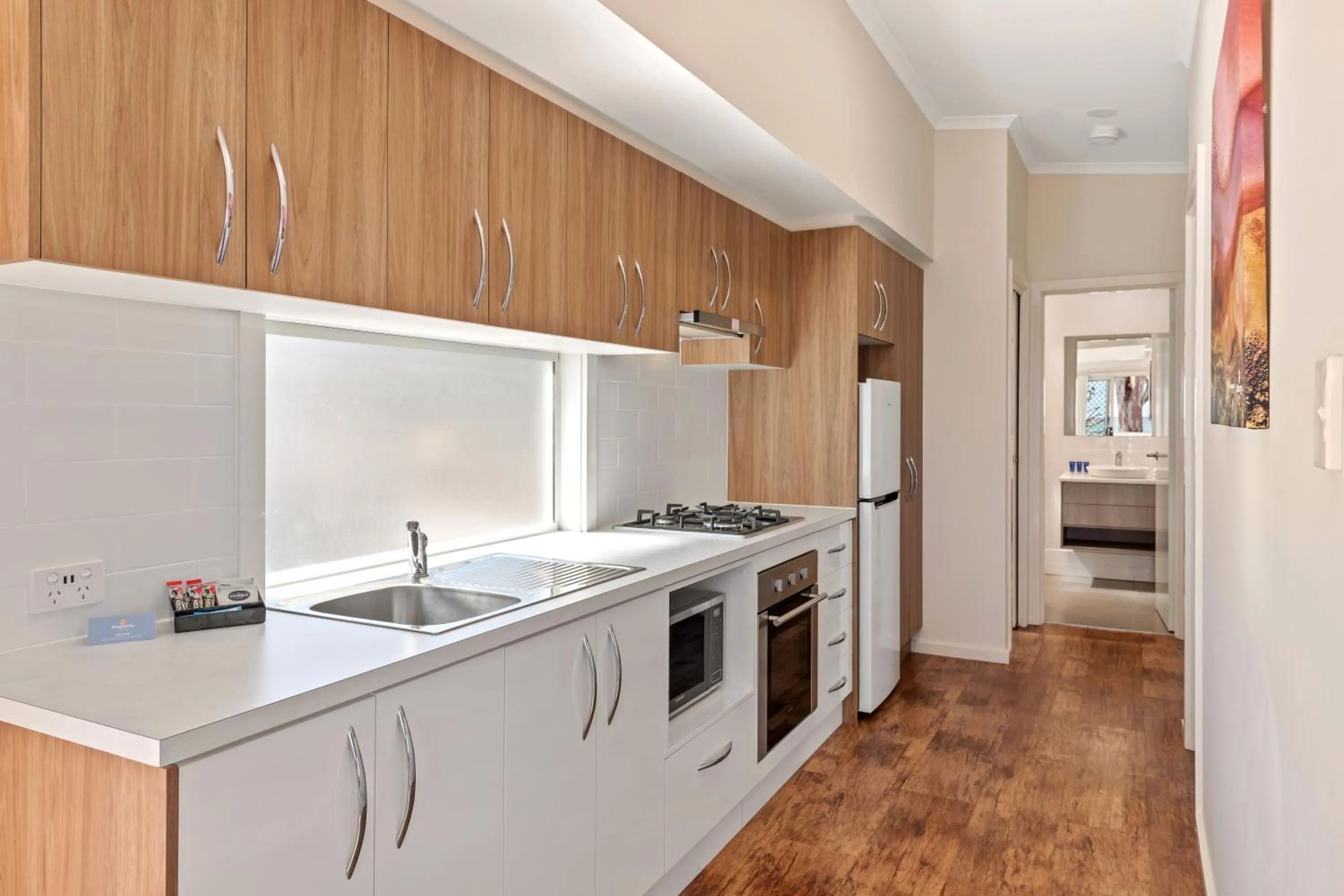 Kitchen or kitchenette in Discovery Parks - Lake Bonney