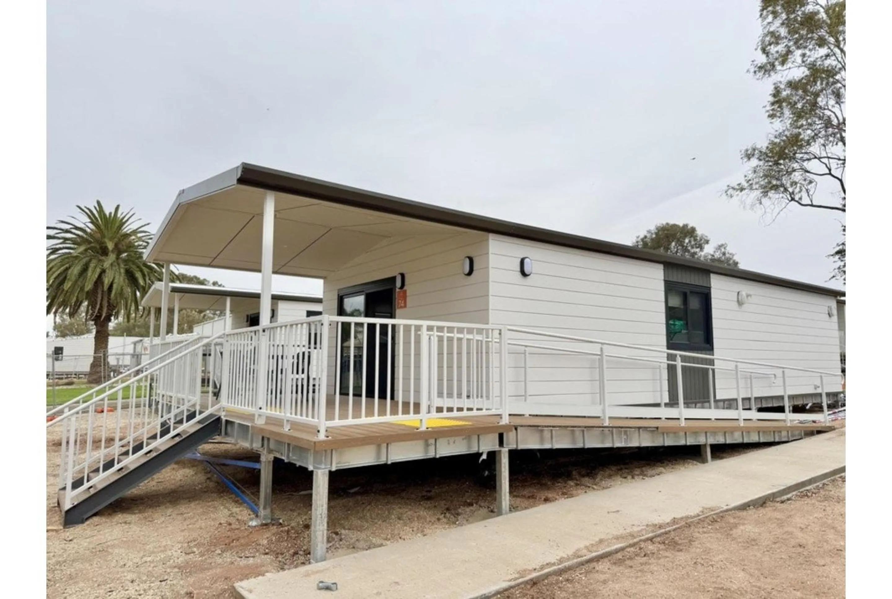 Balcony/Terrace in Discovery Parks - Lake Bonney