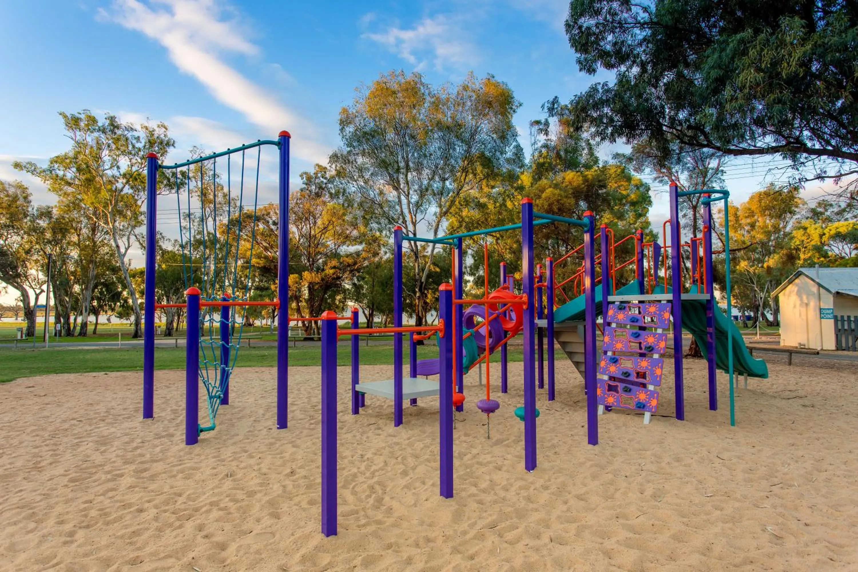 Children play ground in Discovery Parks - Lake Bonney