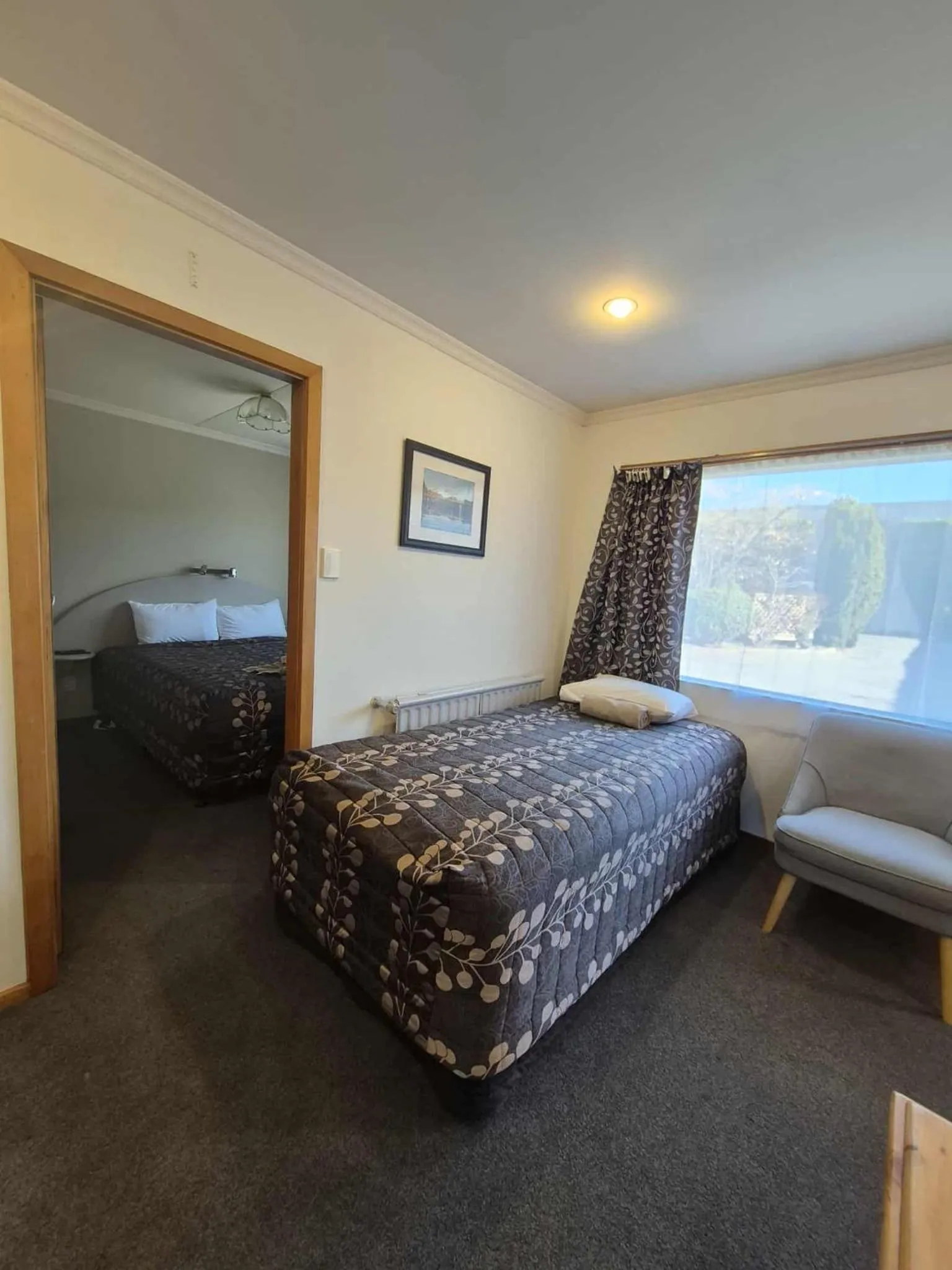 Bedroom, Bed in Alexandra Motor Lodge NZ