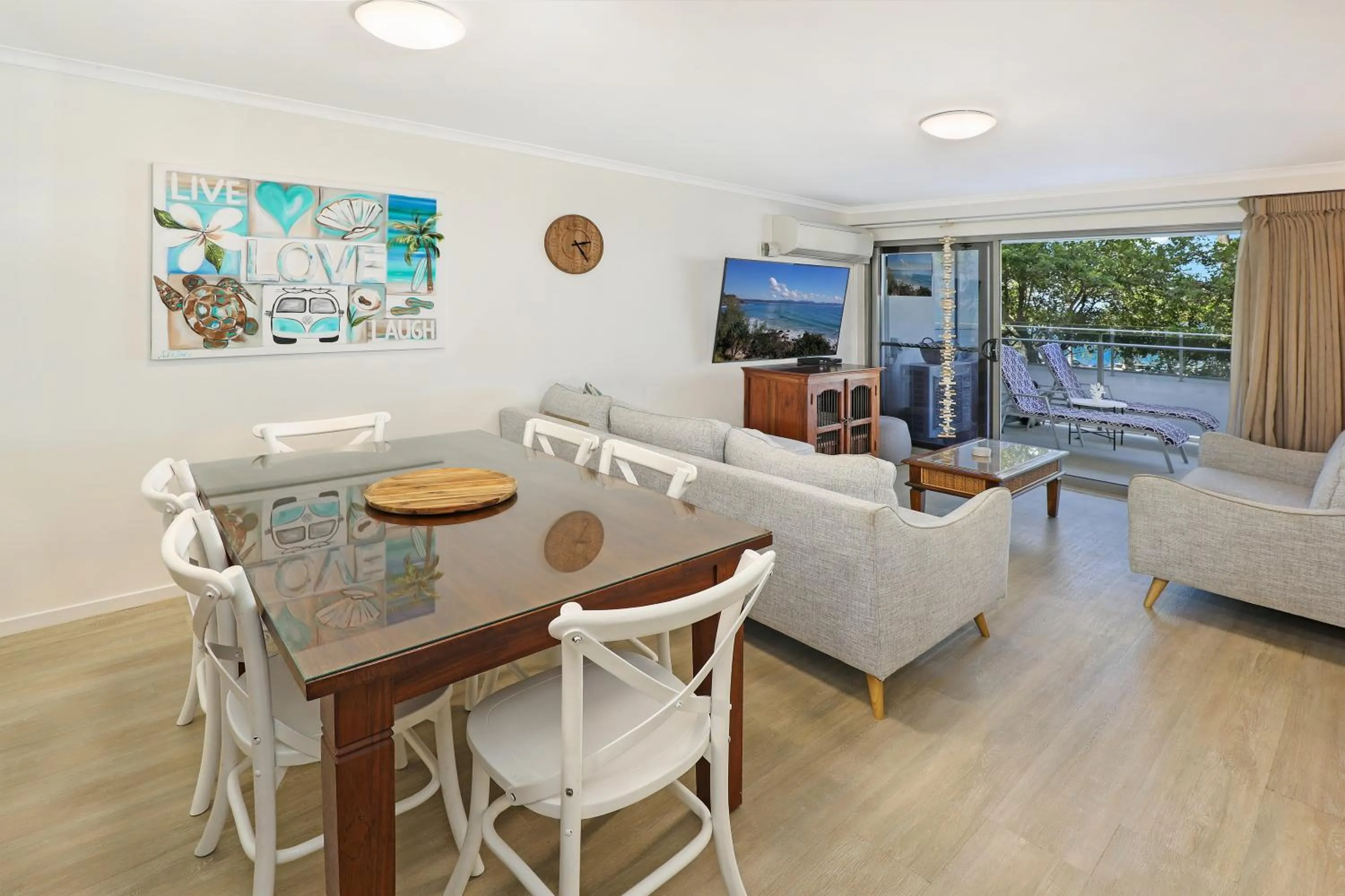 Living room in Spinnaker Quays