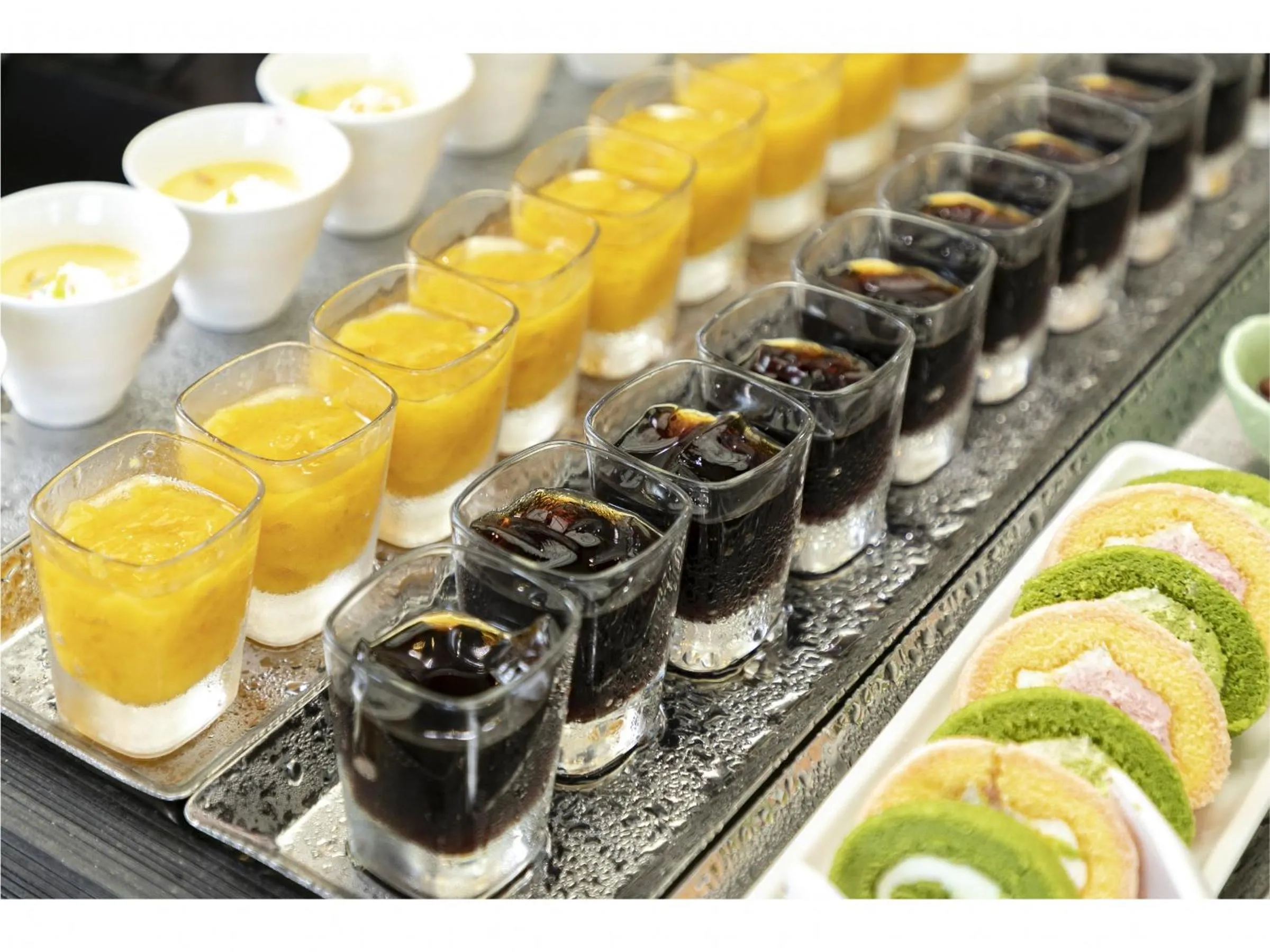 Buffet breakfast in Hotel Hokke Club Kumamoto