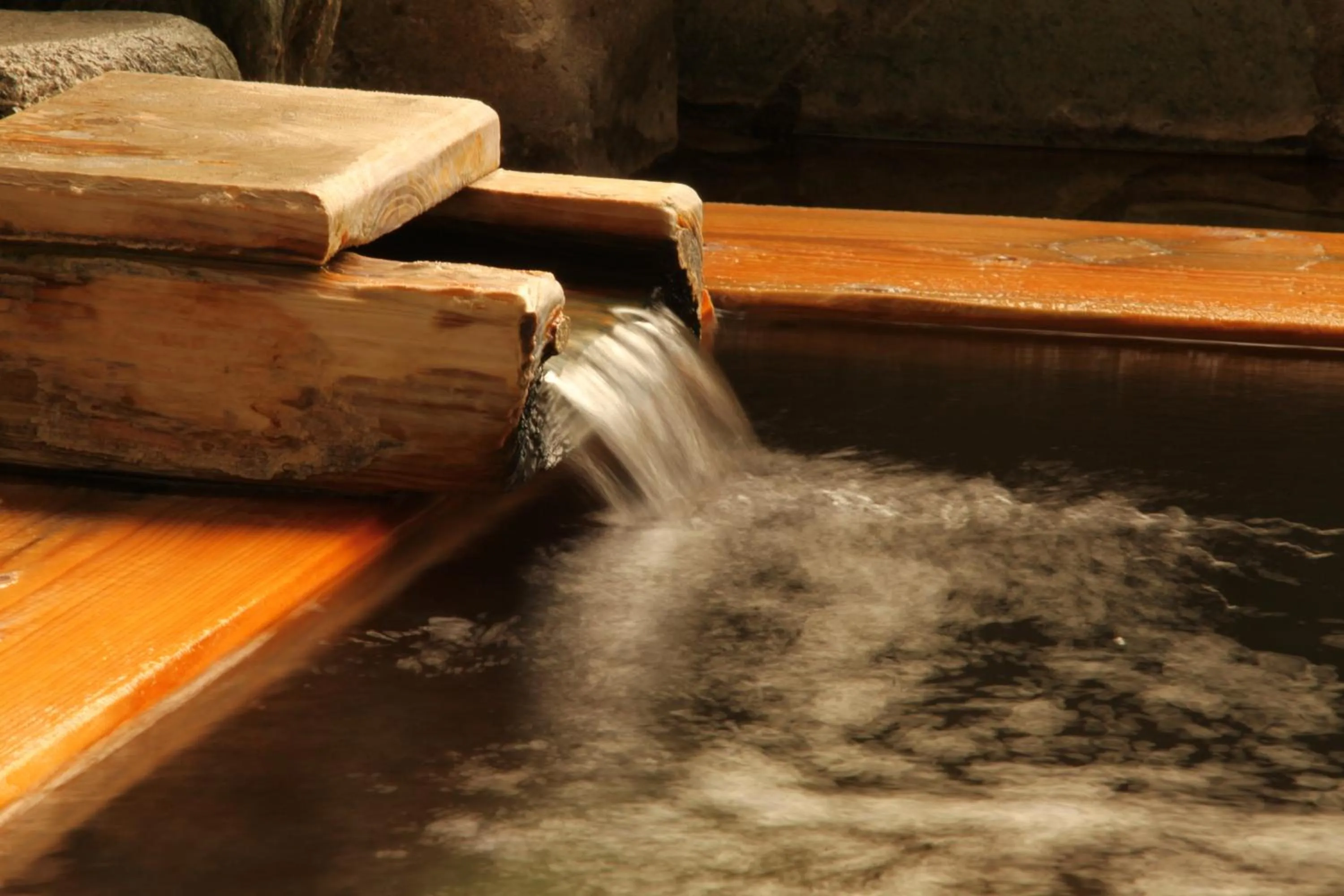 Hot Spring Bath in Hoshikawakan