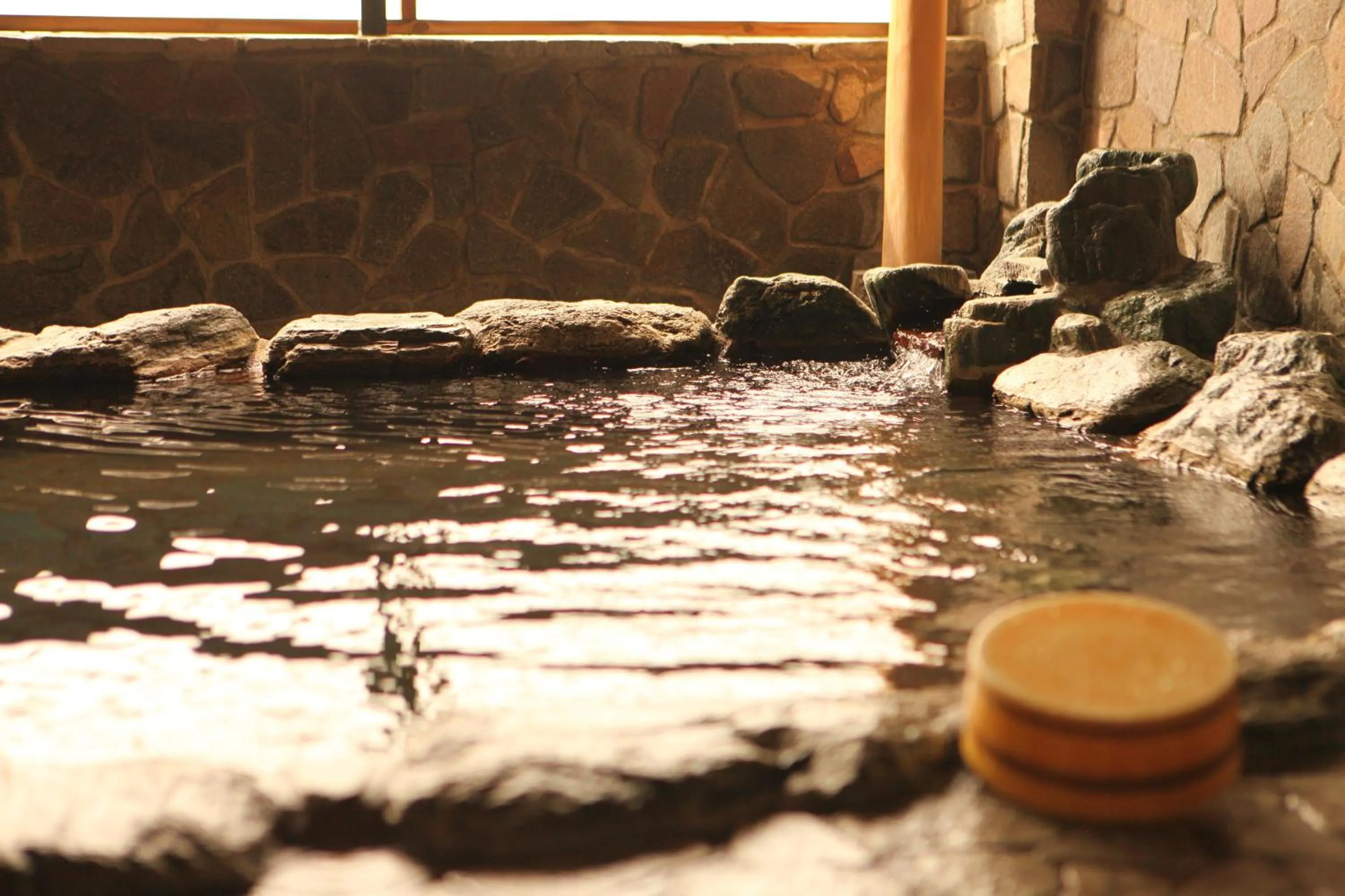 Hot Spring Bath in Hoshikawakan