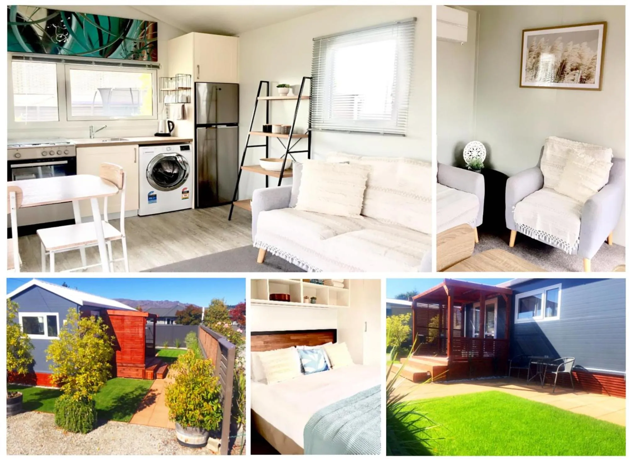 Patio in Almond Court Motel