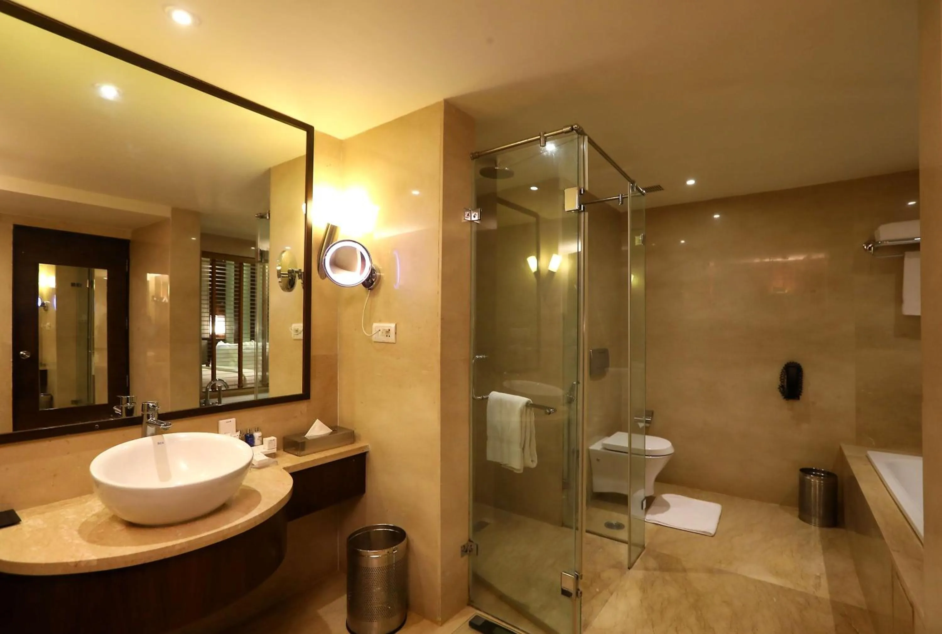 Bathroom in Radisson Blu Hotel Chennai City Centre