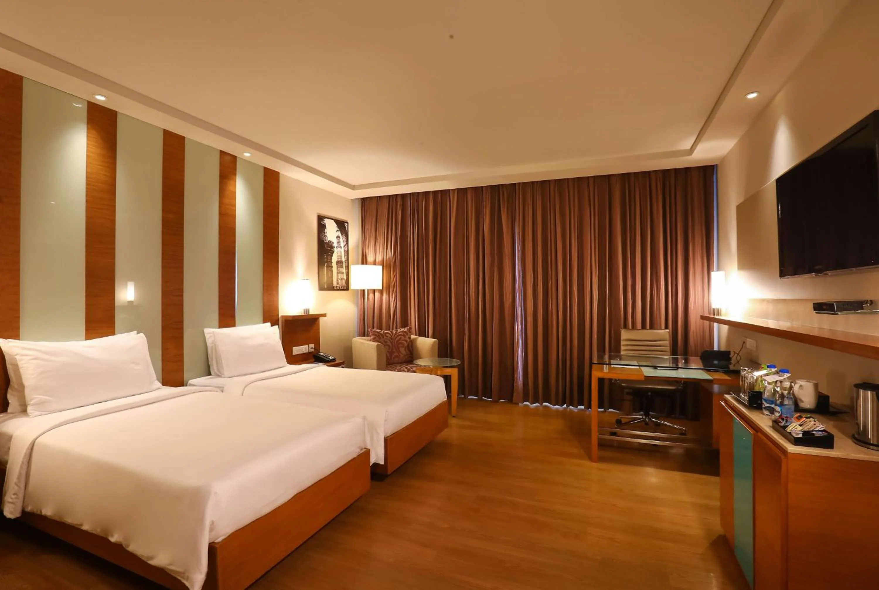Photo of the whole room, Bed in Radisson Blu Hotel Chennai City Centre