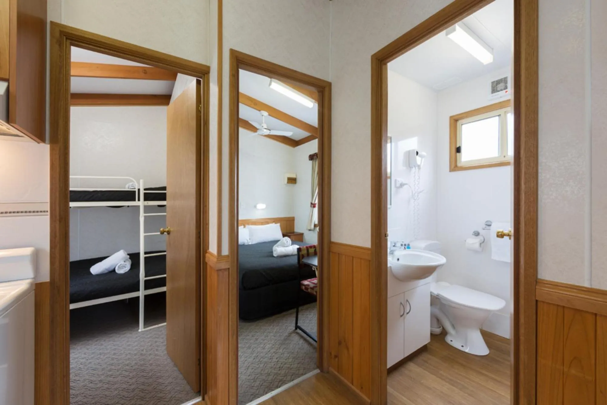 Bathroom in Alivio Tourist Park Canberra