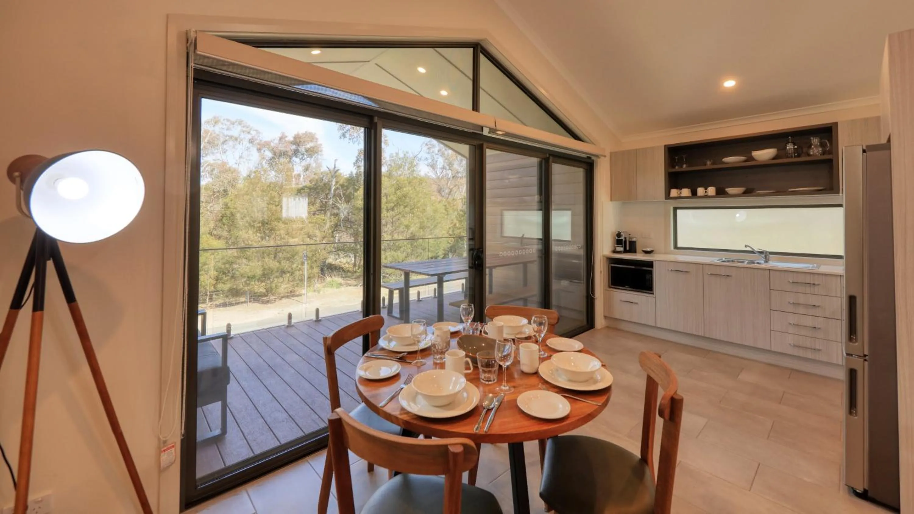 Living room in Alivio Tourist Park Canberra