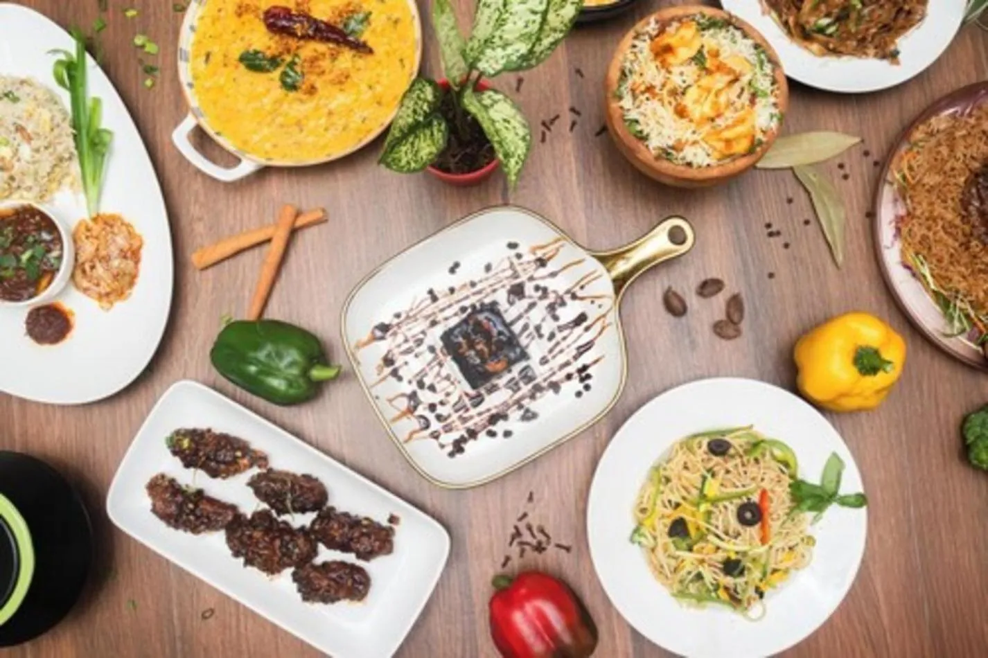 Food close-up in Dragonfly Hotel - The Art Hotel