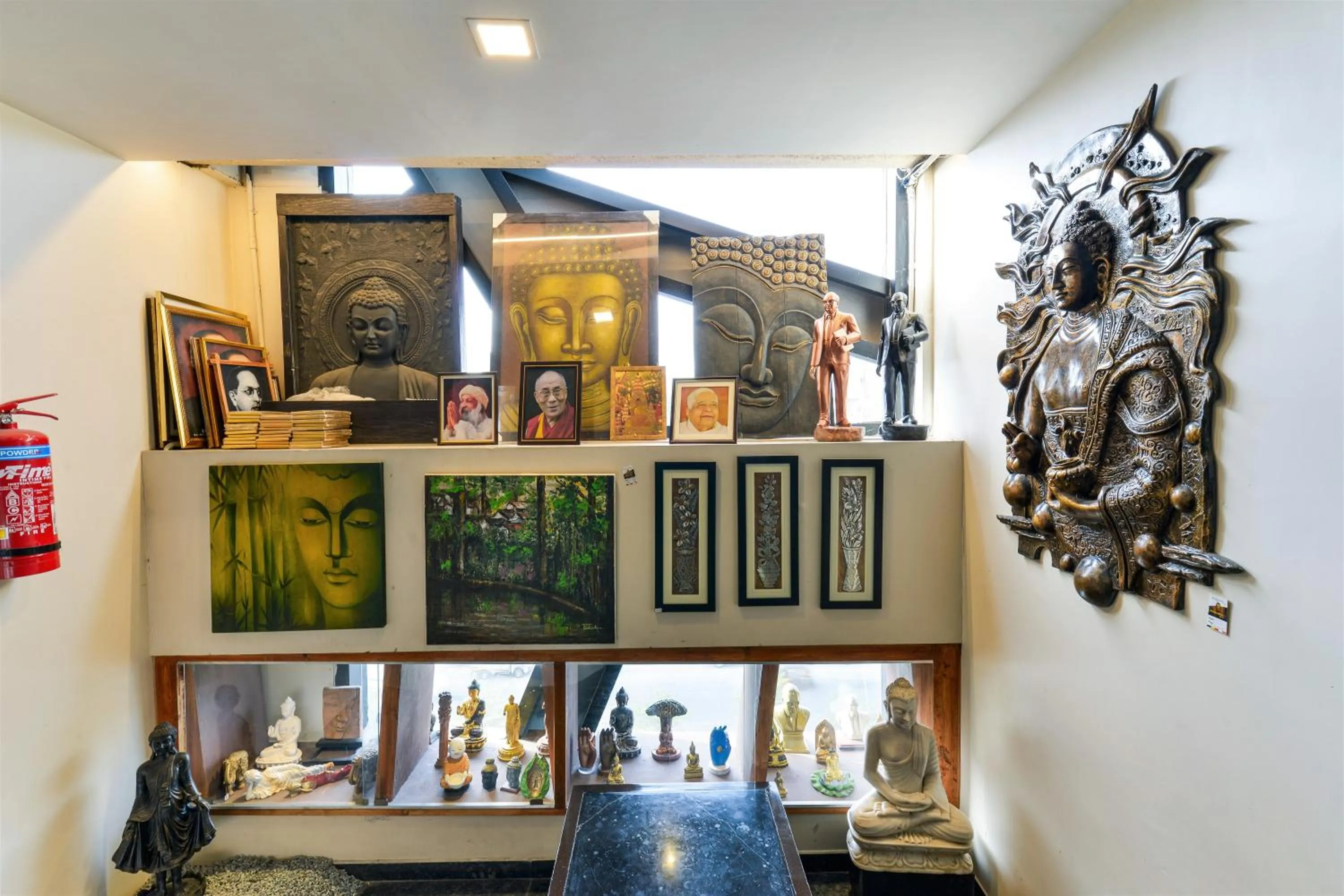 Decorative detail in Dragonfly Hotel - The Art Hotel