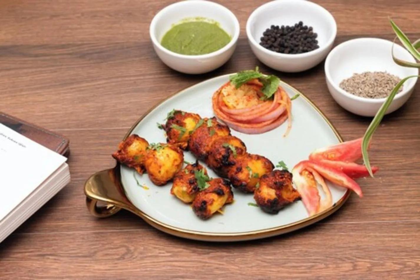 Food close-up in Dragonfly Hotel - The Art Hotel